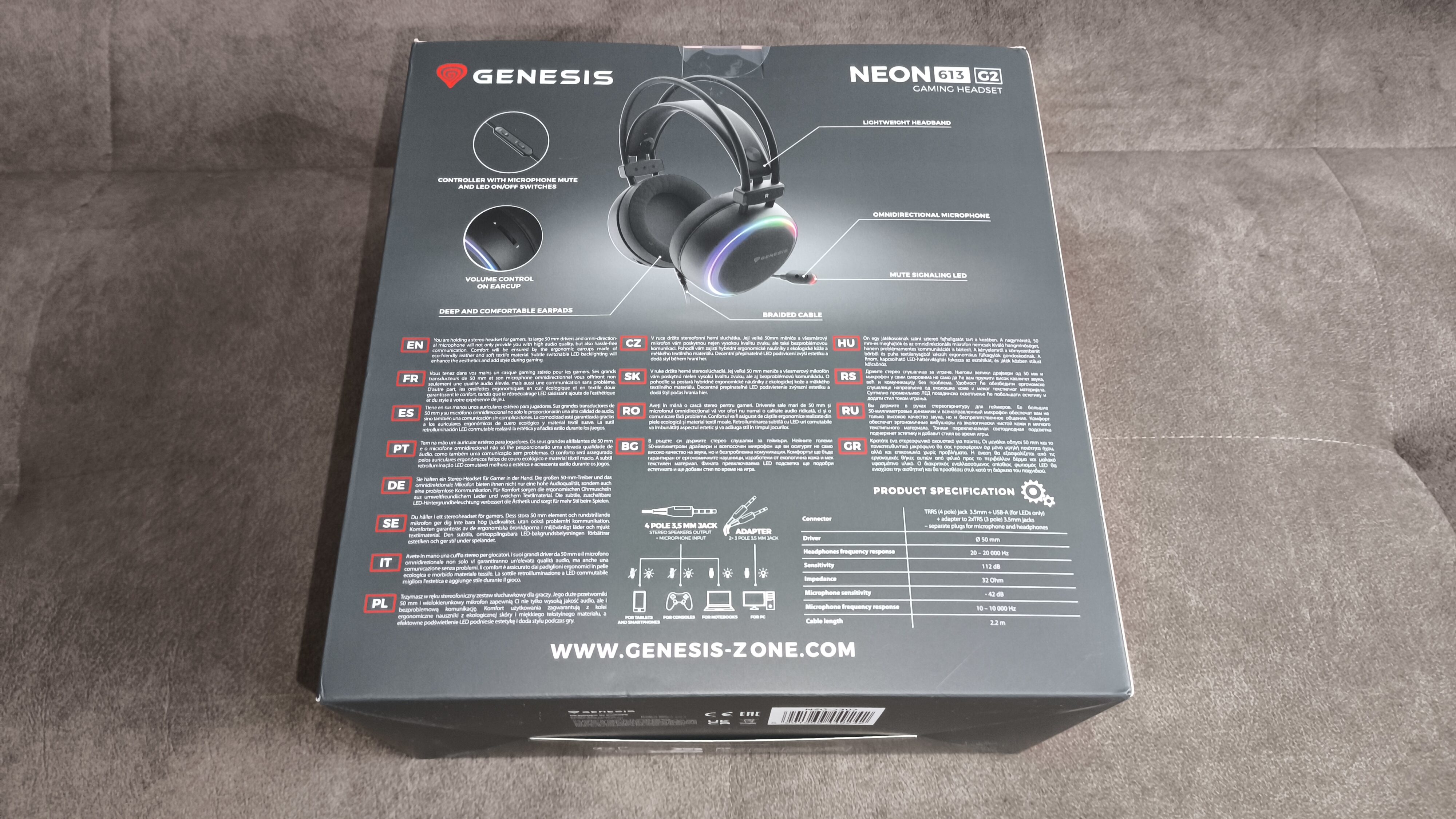 Genesis Neon 613 G2 - recenzja słuchawek