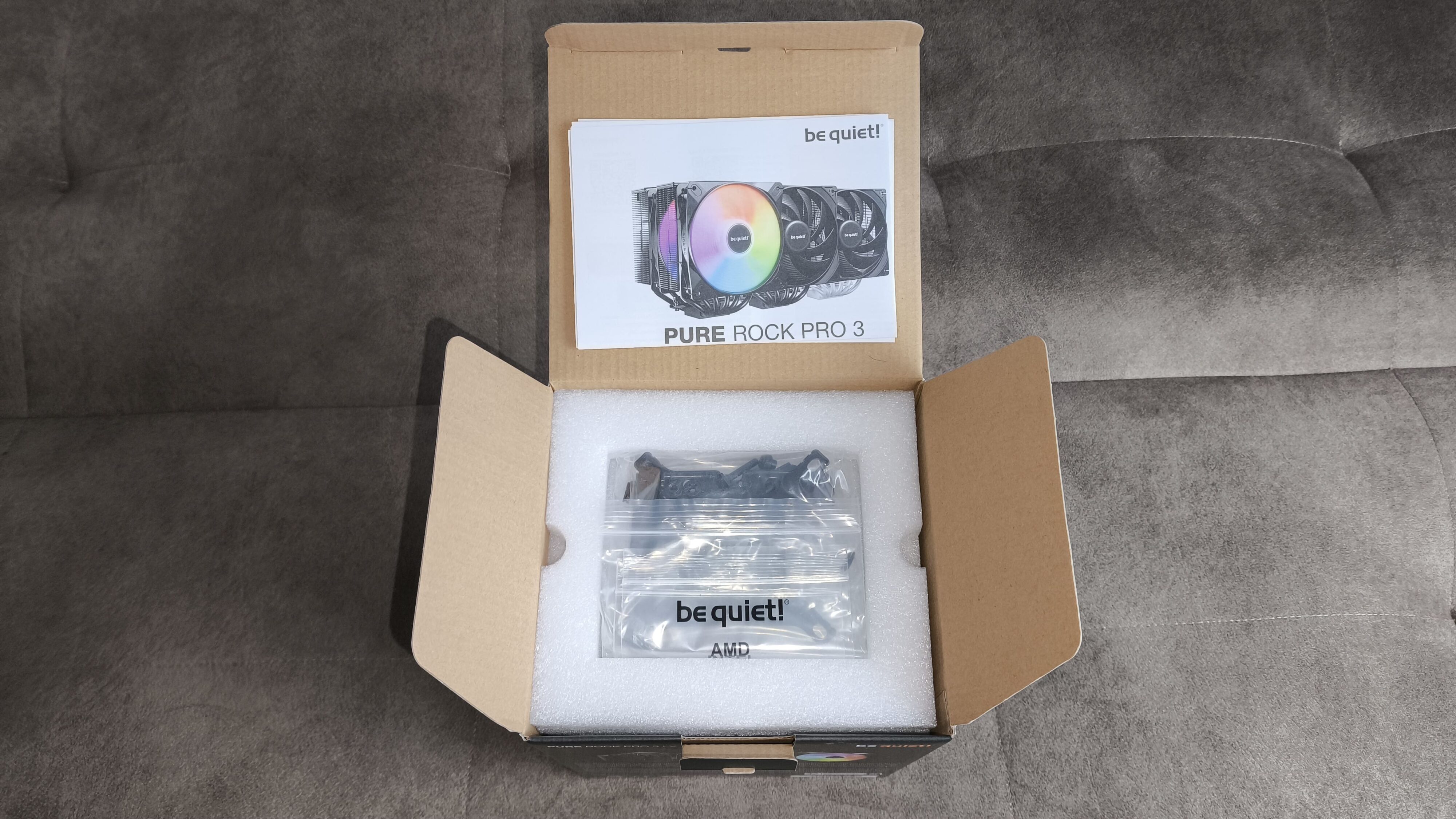 be quiet! Pure Rock Pro 3 LX / DeepCool AK500 Digital Pro - test chłodzeń