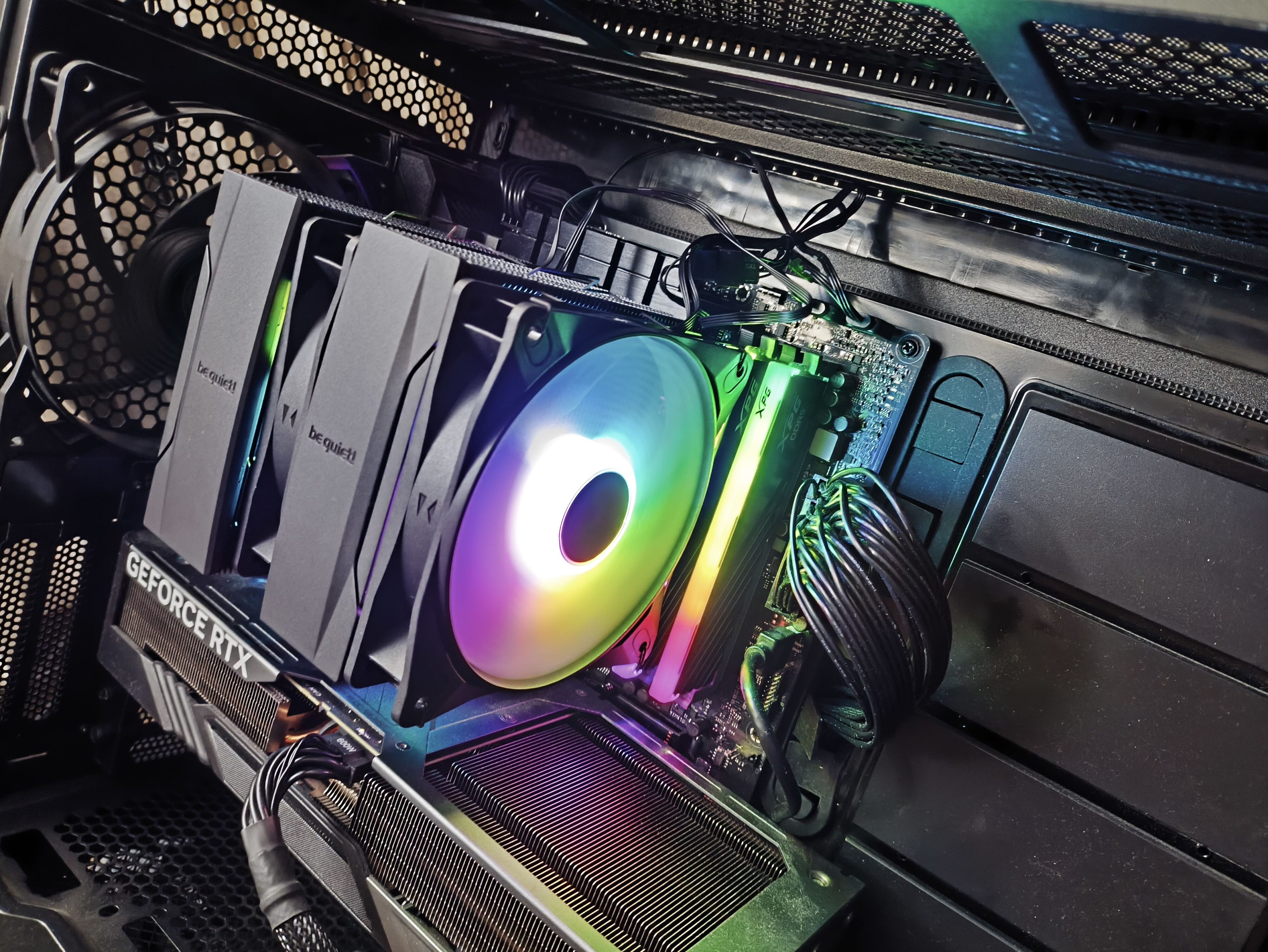 be quiet! Pure Rock Pro 3 LX / DeepCool AK500 Digital Pro - test chłodzeń