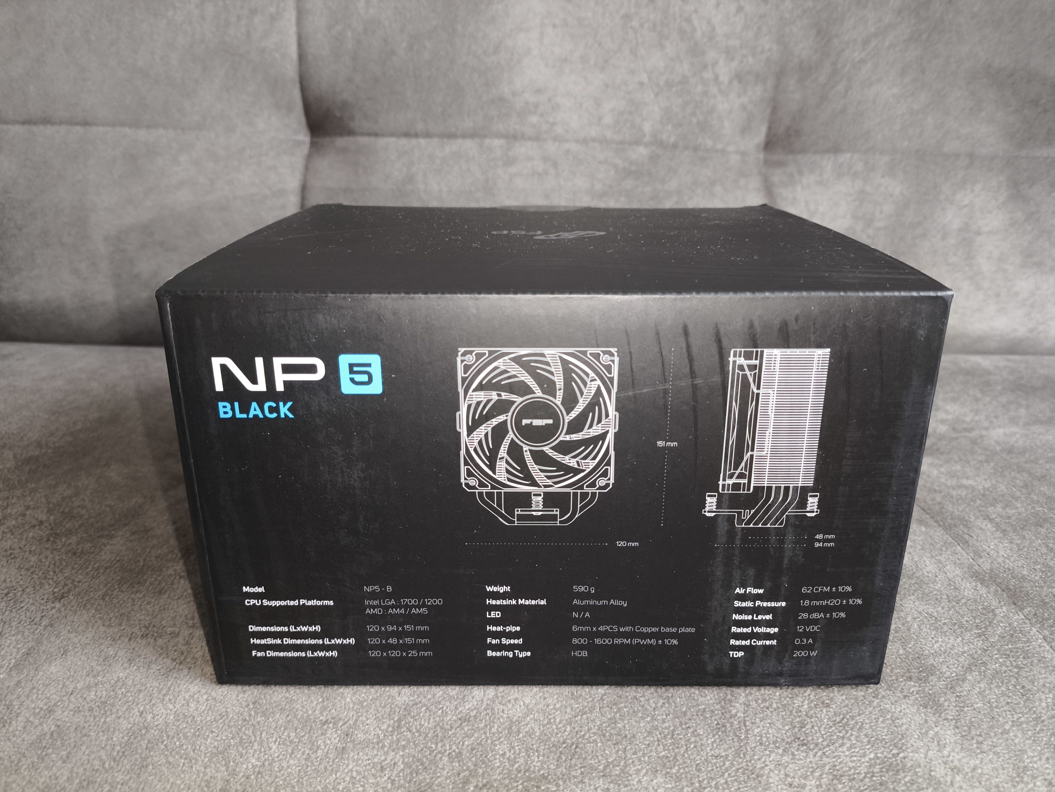 FSP NP5-B / MP7-B - test chłodzeń. Czy FSP umie w chłodzenia CPU?