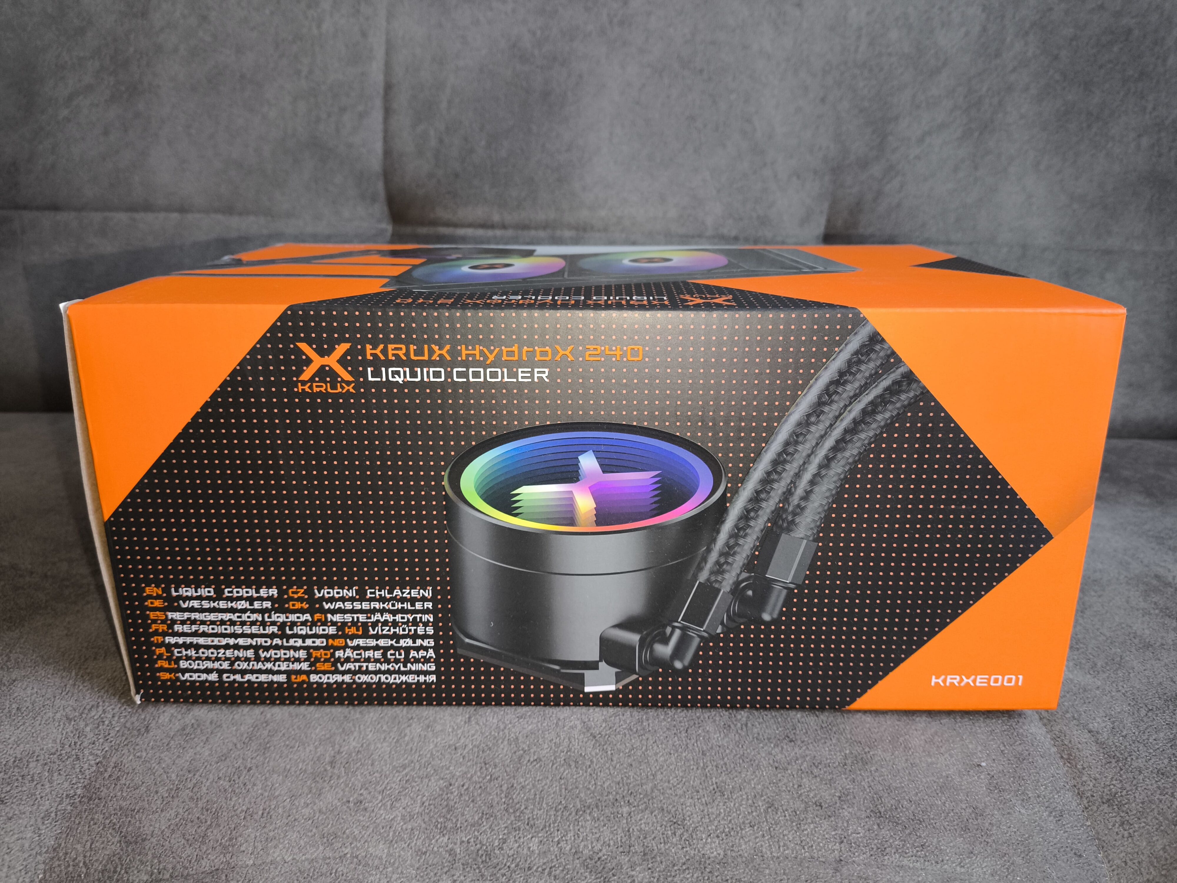 Krux HydroX 240 / Krux HydroGlance 360 White LCD - premierowy test chłodzeń AIO. Czy oba są warte uwagi?