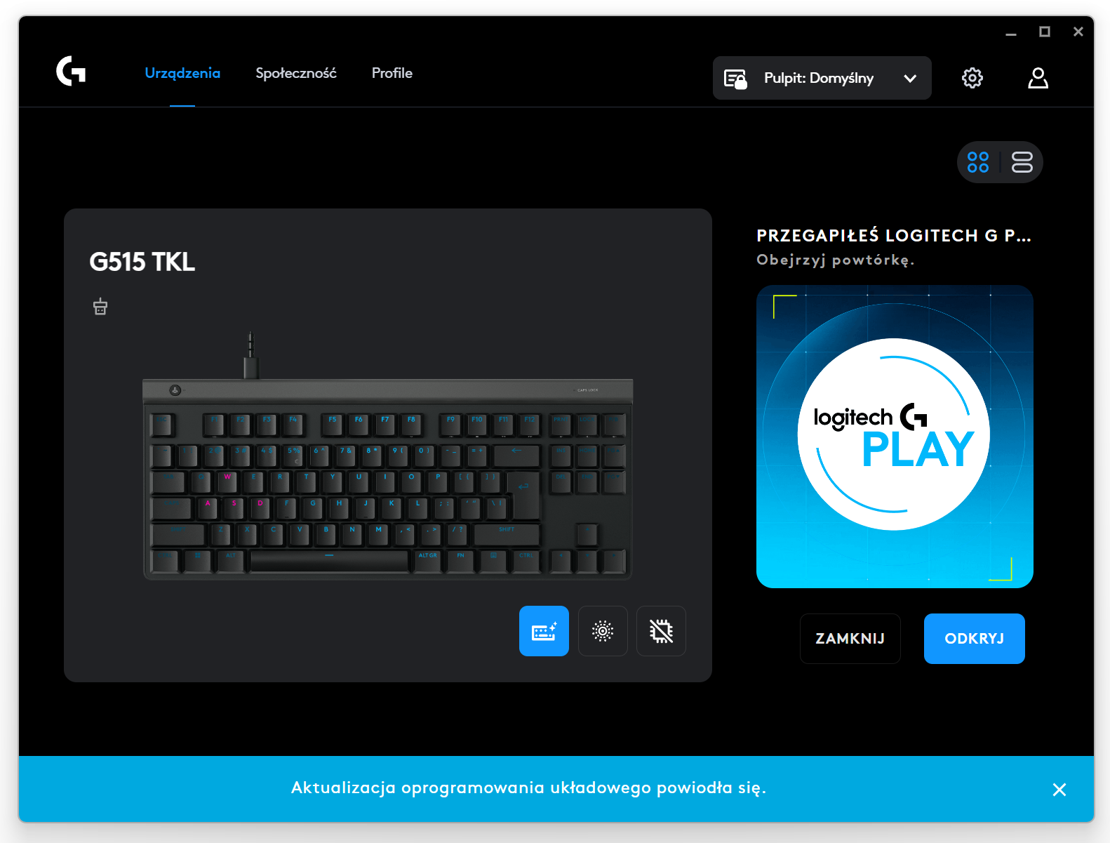 Logitech G515 TKL - test klawiatury. Tani w zakupie, ale okrojony w funkcje kuzyn modelu G515 Lightspeed TKL