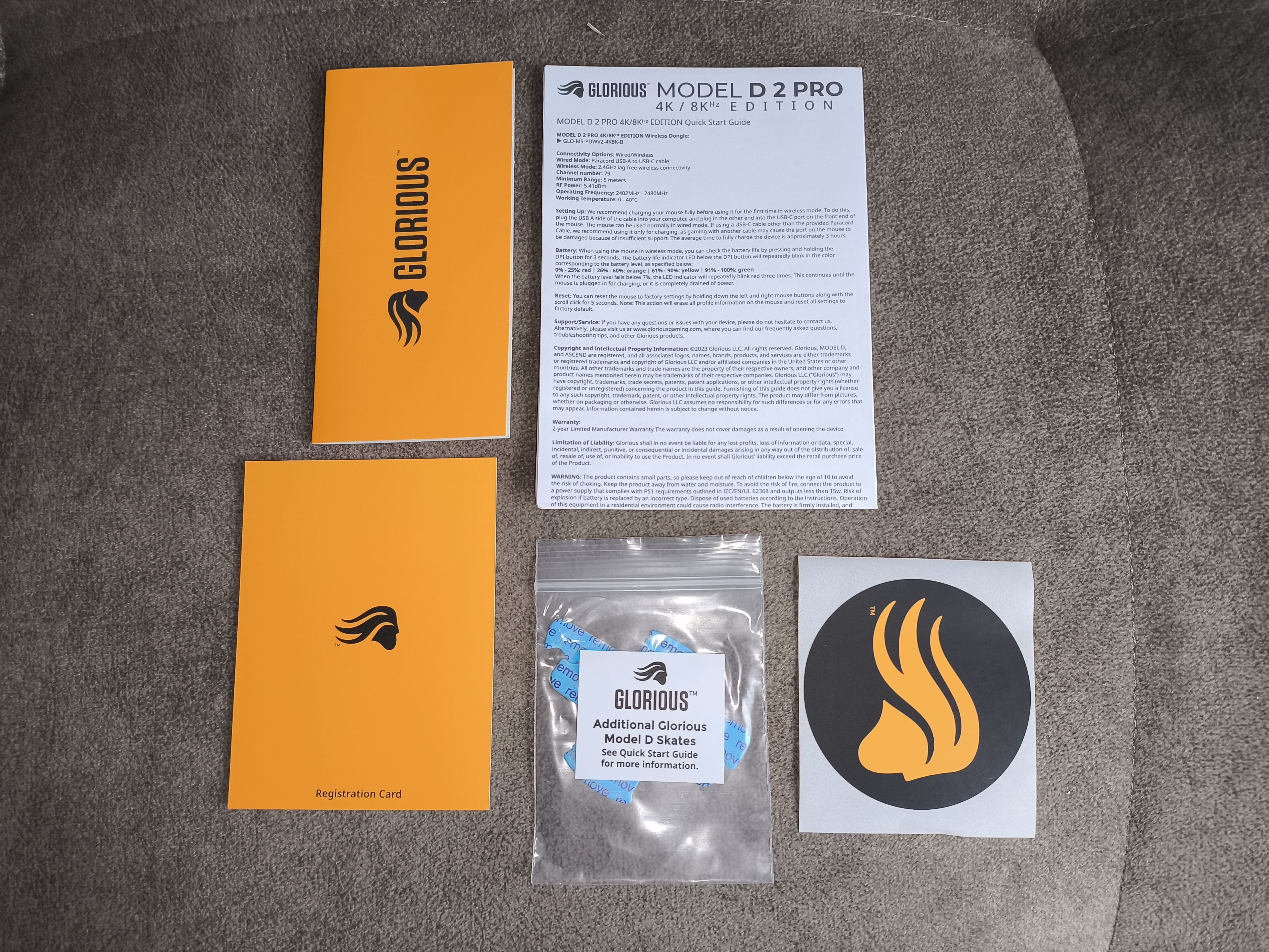 Glorious Model D2 Pro (4K/8KHz Edition) - test myszki