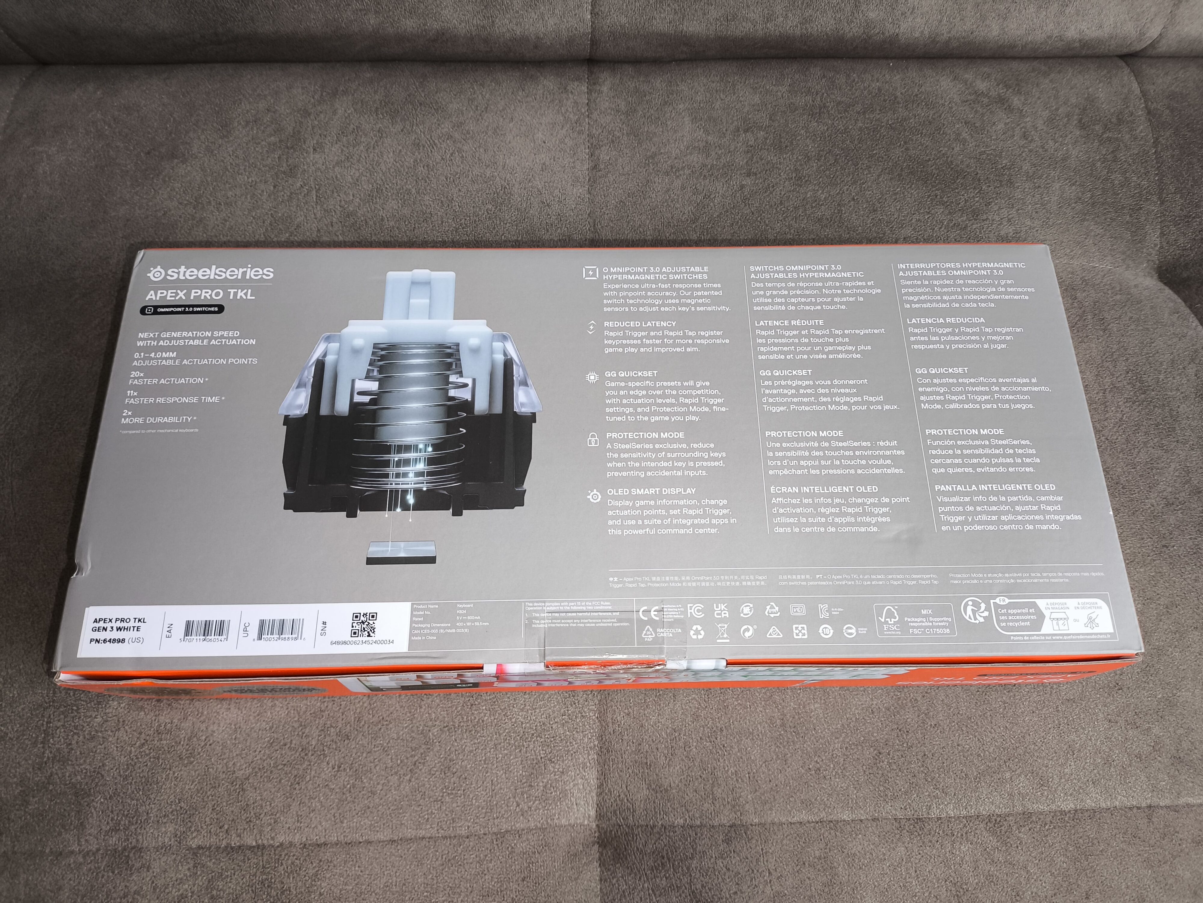 SteelSeries Apex Pro Gen 3 TKL - test klawiatury