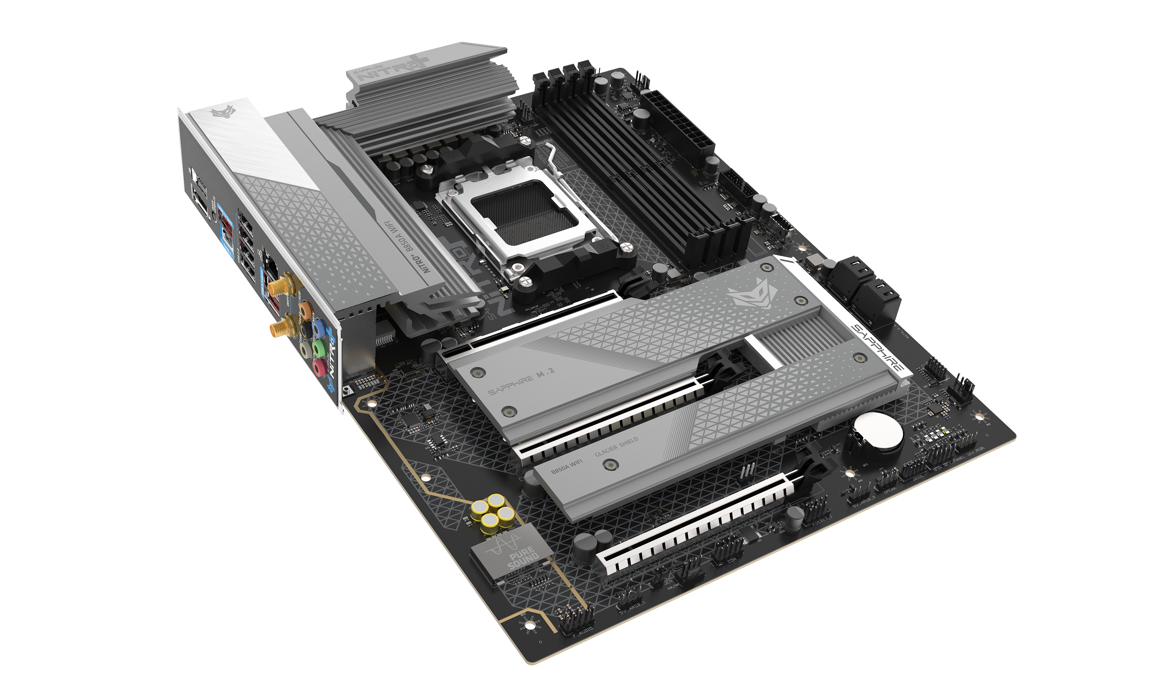 SAPPHIRE wraca na rynek płyt głównych – debiutuje ponownie modelem NITRO+ B850A WIFI 7 za 189 USD