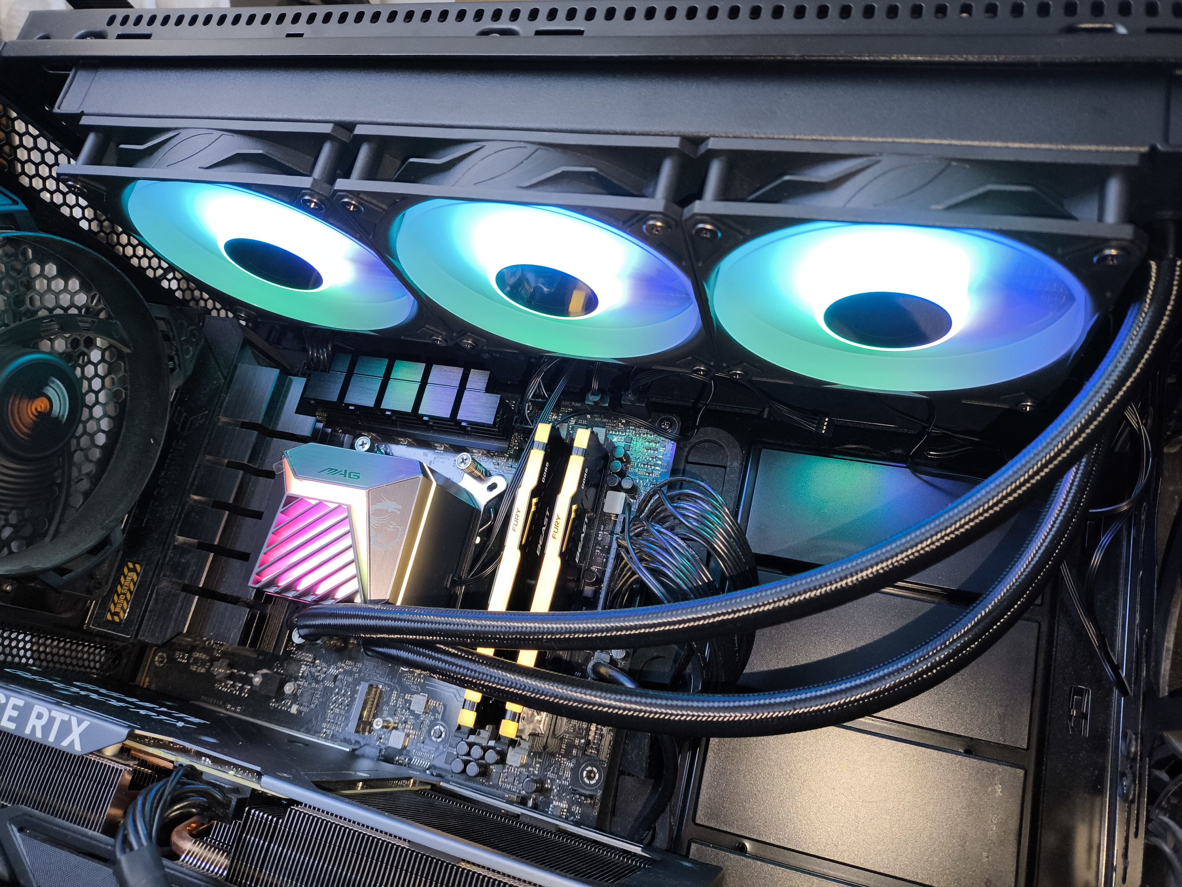 MSI MAG CoreLiquid A15 360 - test chłodzenia AIO