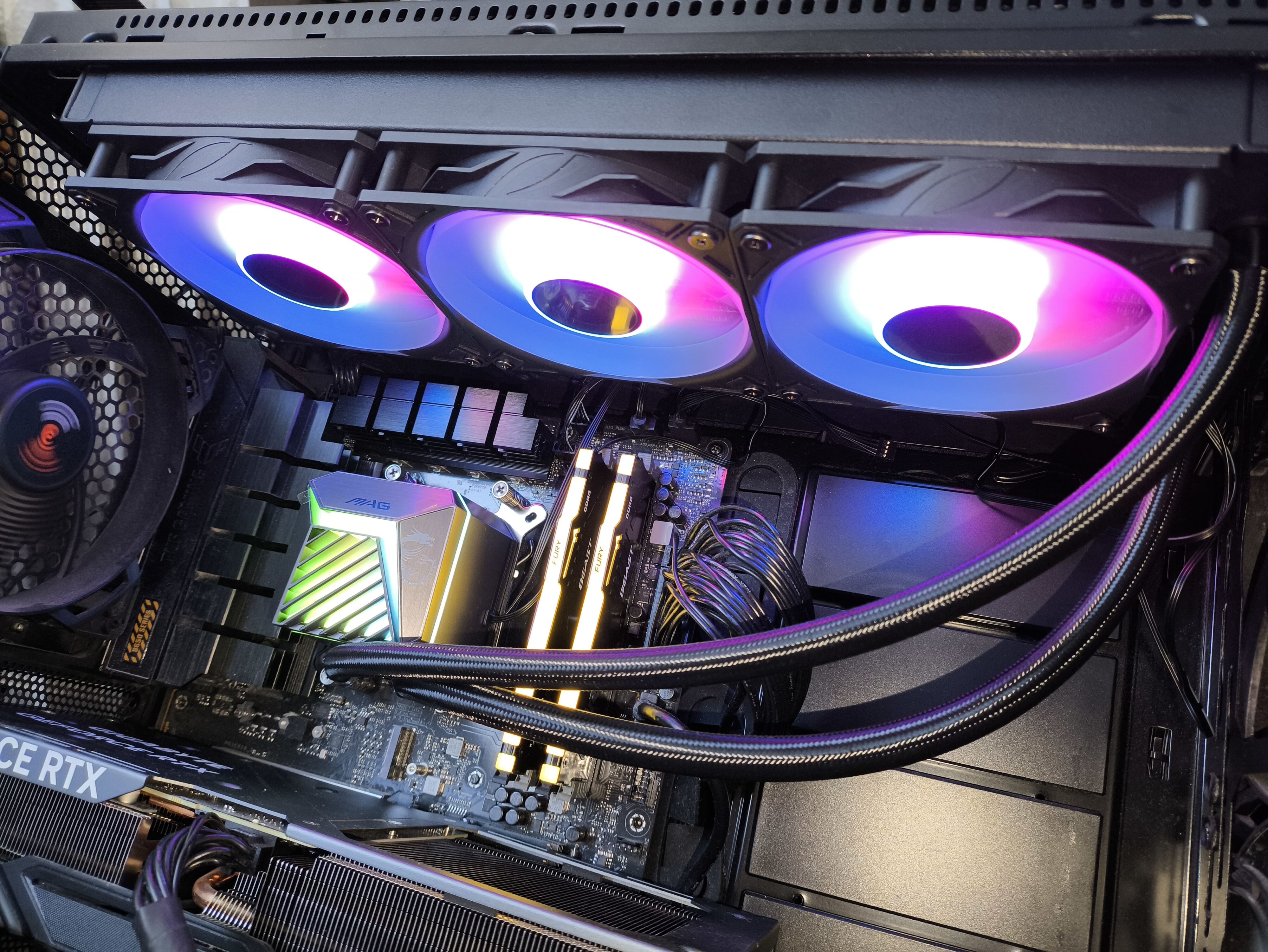 MSI MAG CoreLiquid A15 360 - test chłodzenia AIO