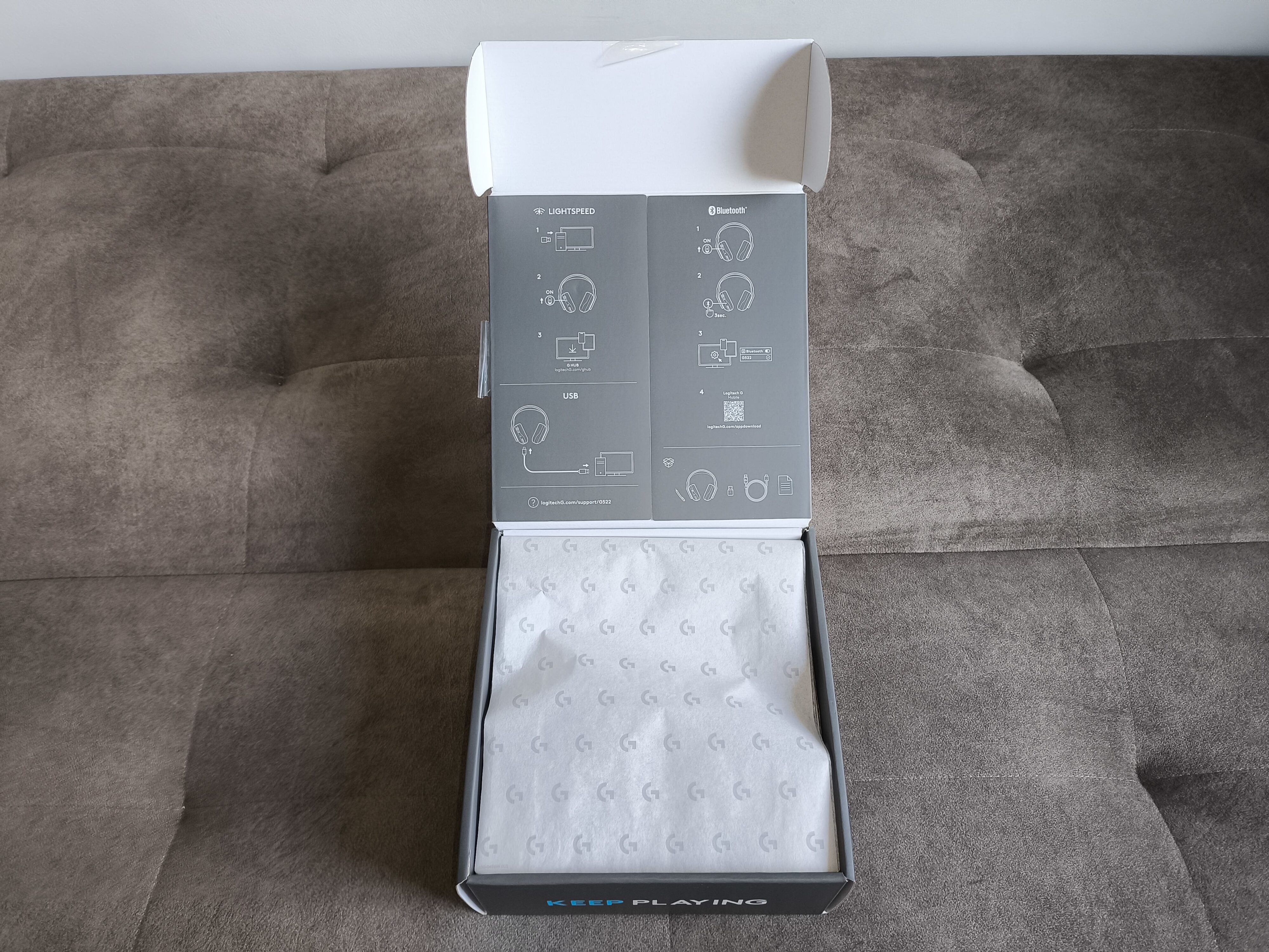 Logitech G522 Lightspeed - recenzja słuchawek