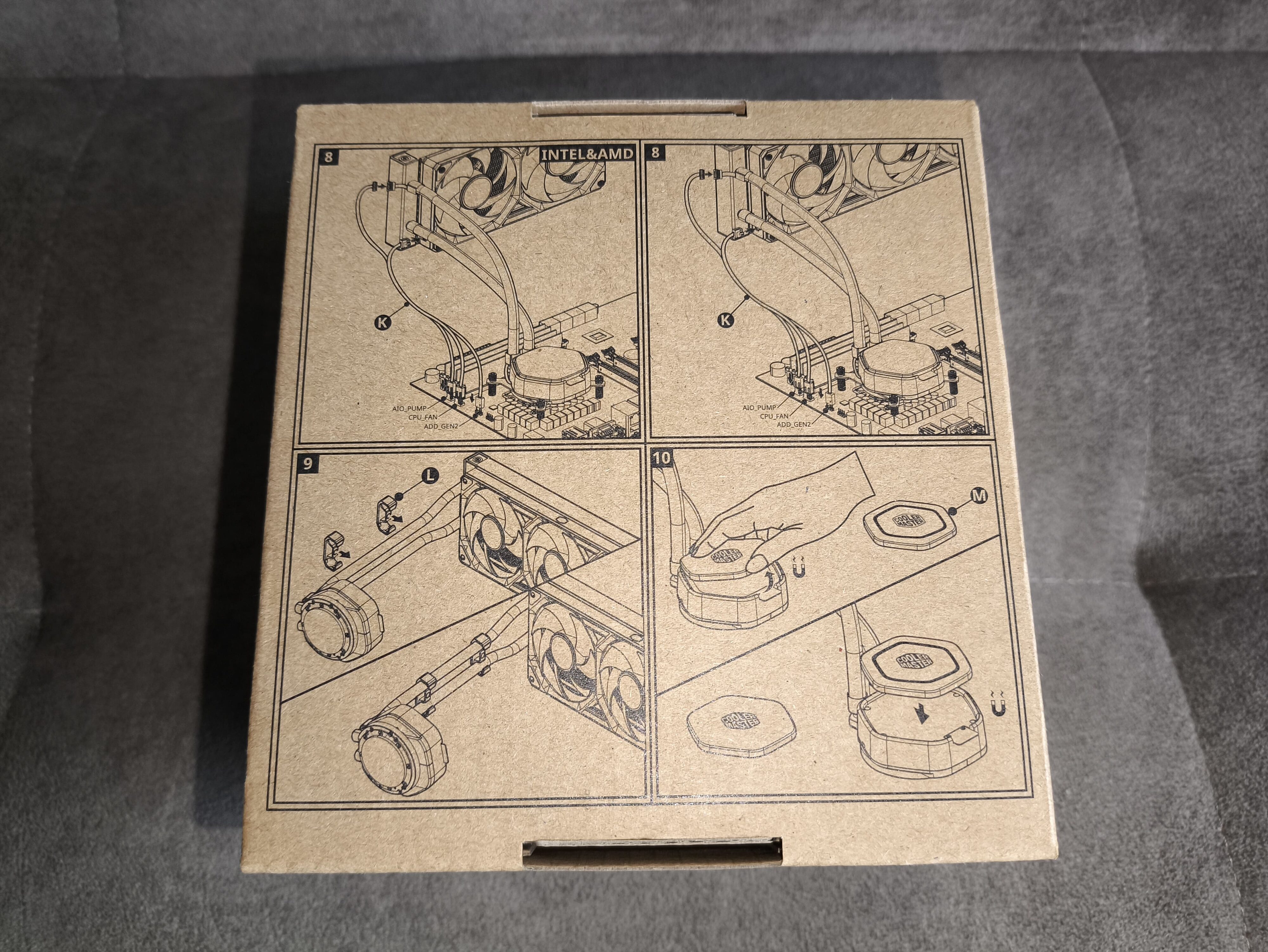 Cooler Master MasterLiquid 360 Atmos II - test chłodzenia AIO. Wydajne chodzenie zapewniające dużą customizację blokopompki