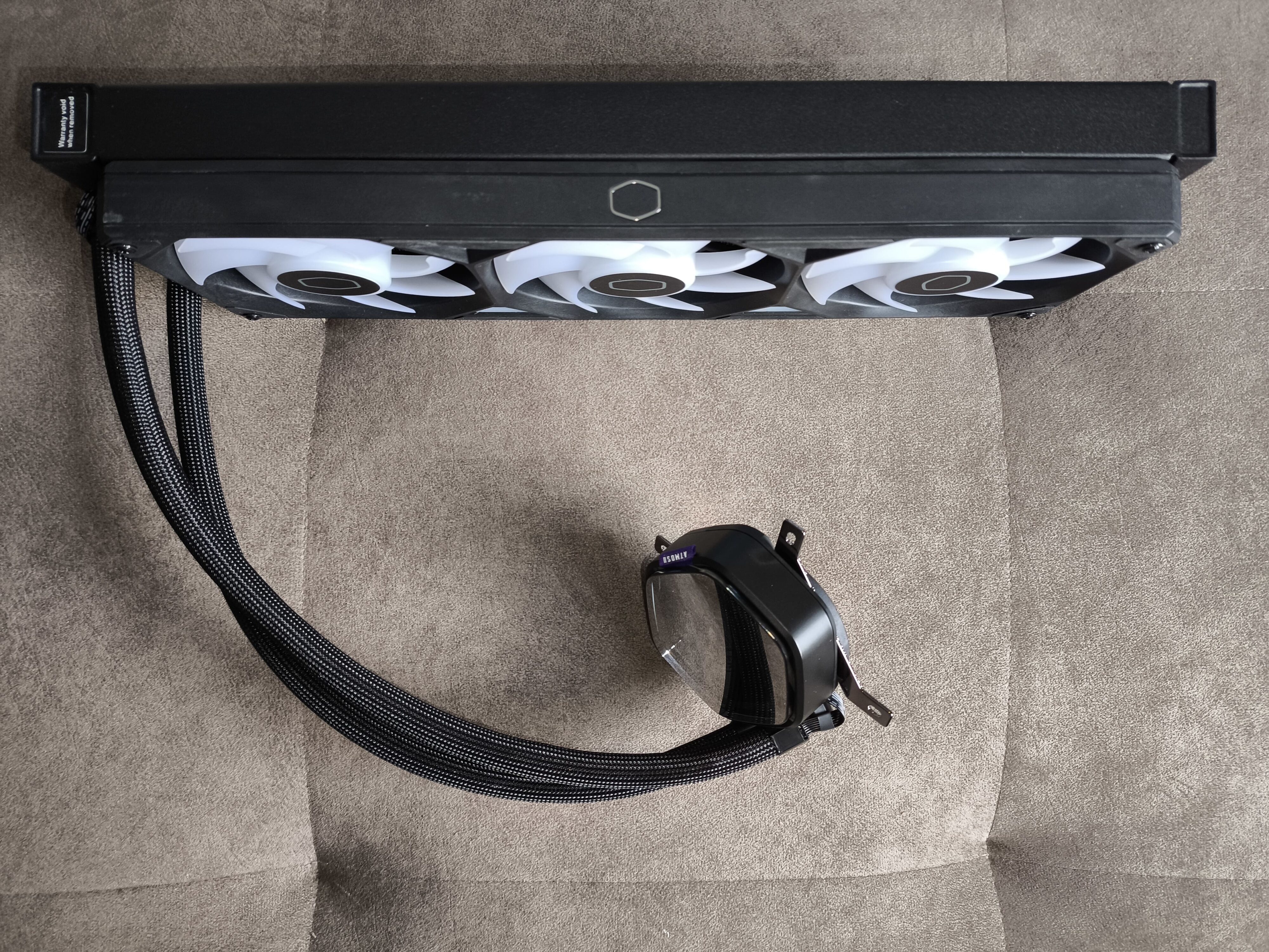 Cooler Master MasterLiquid 360 Atmos II - test chłodzenia AIO. Wydajne chodzenie zapewniające dużą customizację blokopompki