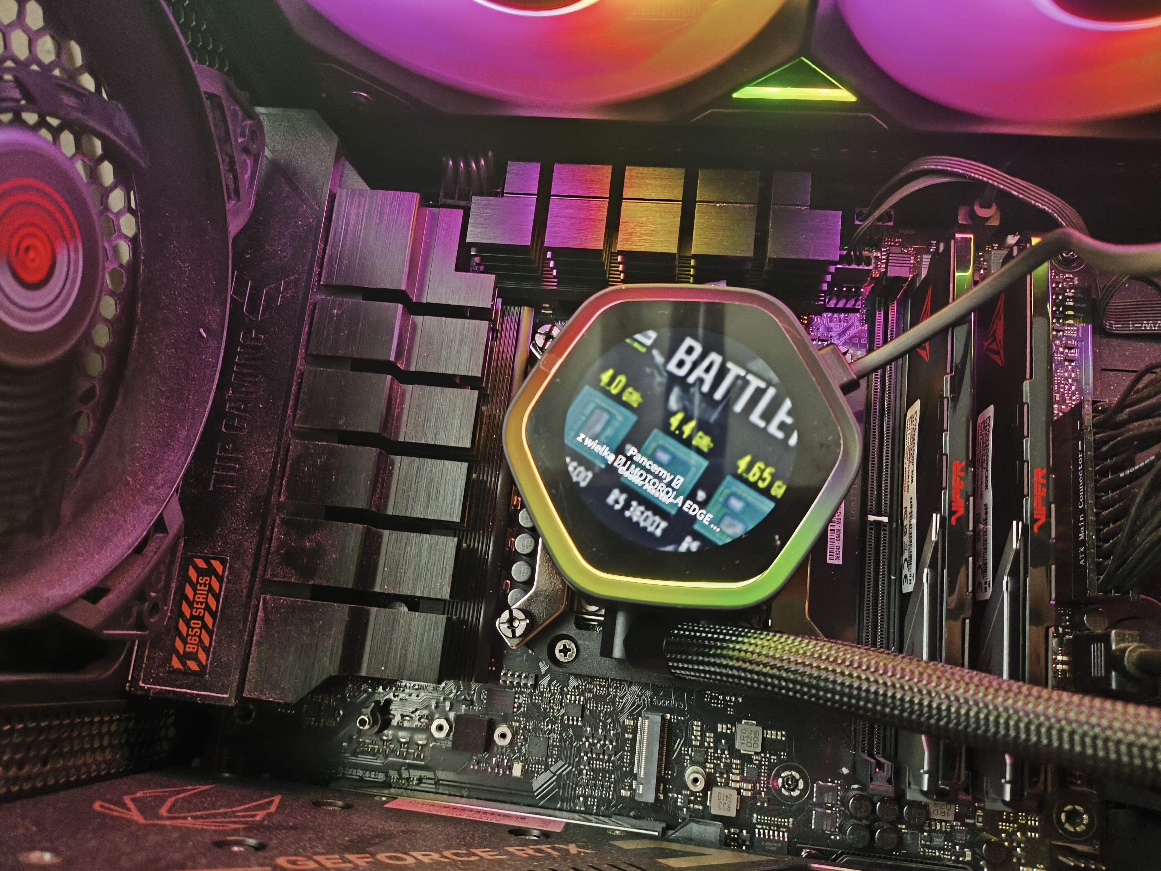 Cooler Master MasterLiquid 360 Atmos II - test chłodzenia AIO. Wydajne chodzenie zapewniające dużą customizację blokopompki