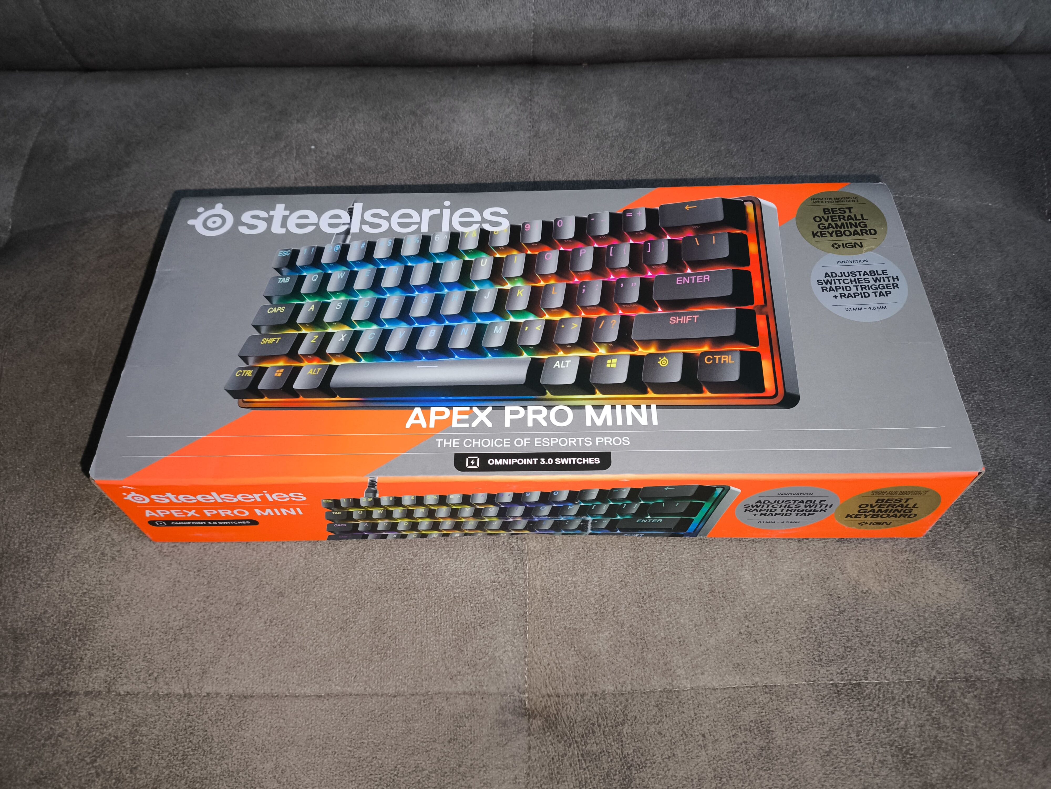 SteelSeries Apex Pro Mini Gen 3 - test klawiatury. Kontrola nad mikrometrami