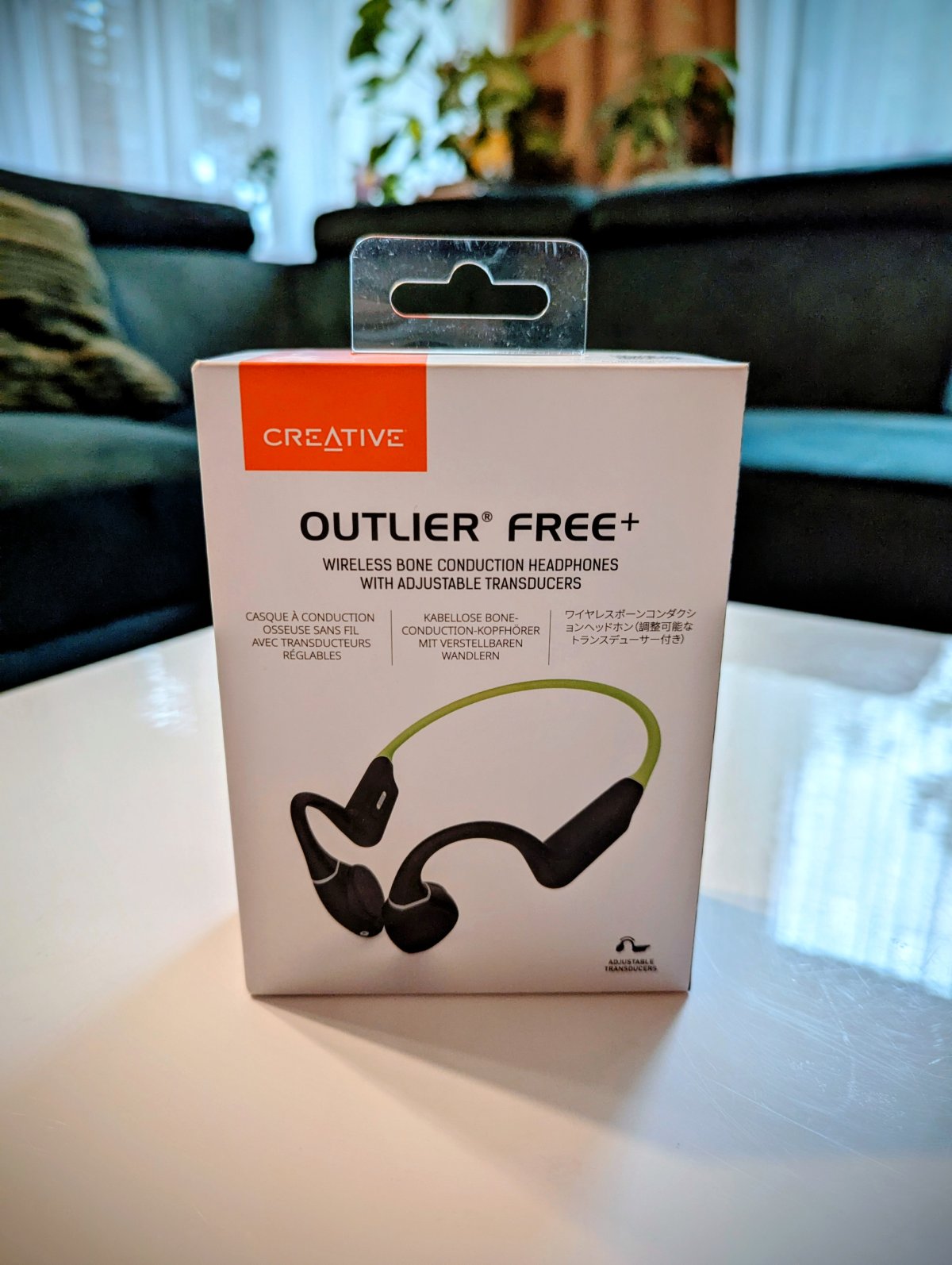 Słuchawki kostne idealne do biegania i na siłownię - Recenzja Creative Outlier Free+