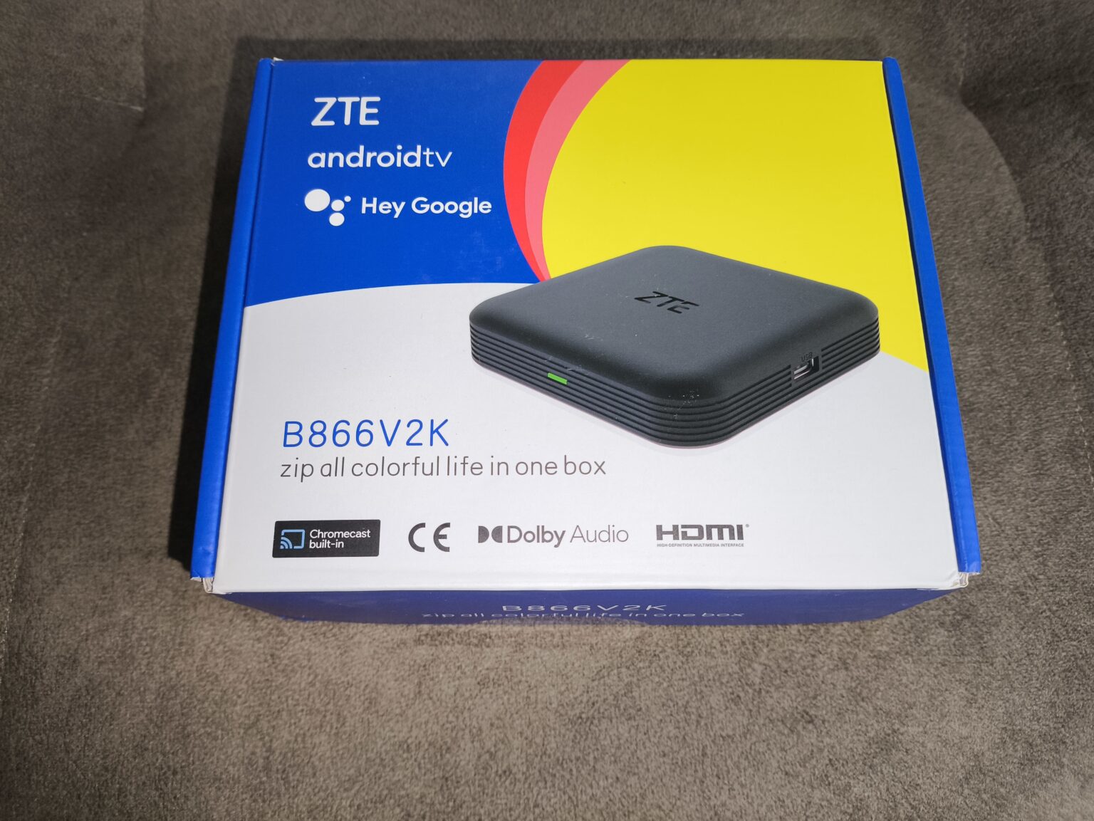 ZTE ZXV10 B866V2K - test przystawki Android 4K