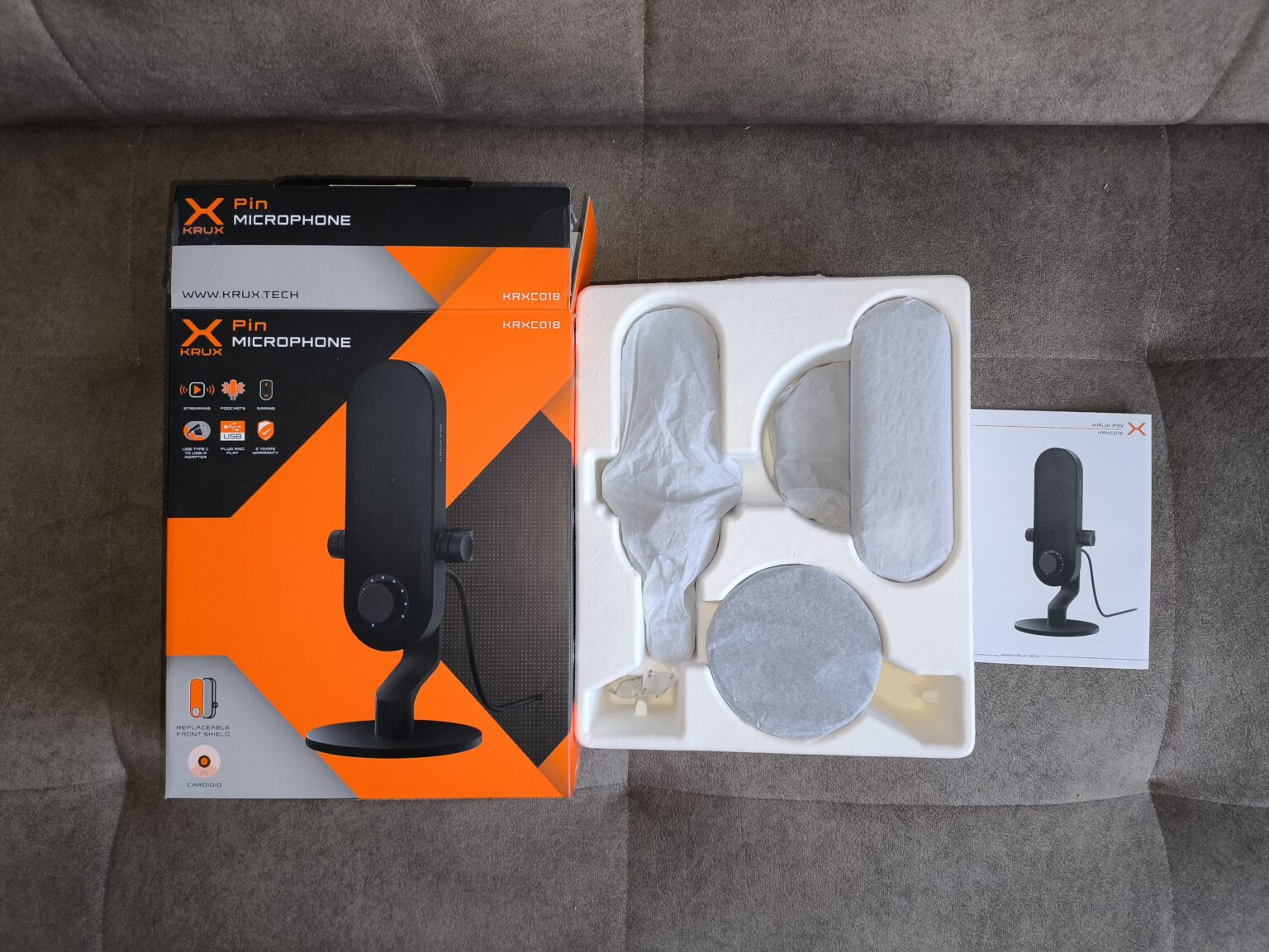 Krux Pin - recenzja mikrofonu za 249 złotych. Warto? Tak