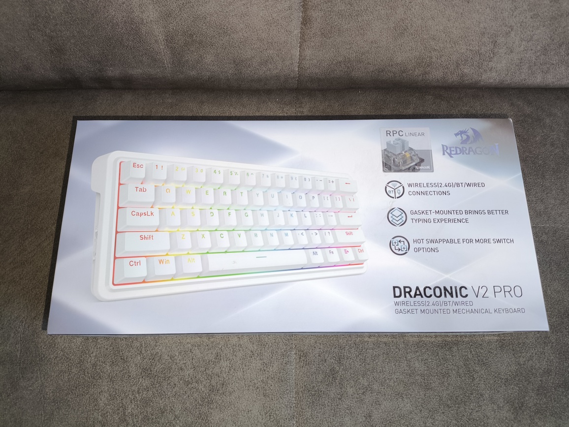 Redragon Draconic V2 Pro - test klawiatury