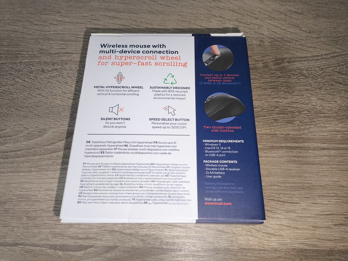 Trust Ferro Hyperscroll - recenzja myszki. Jest ona godna zainteresowania?