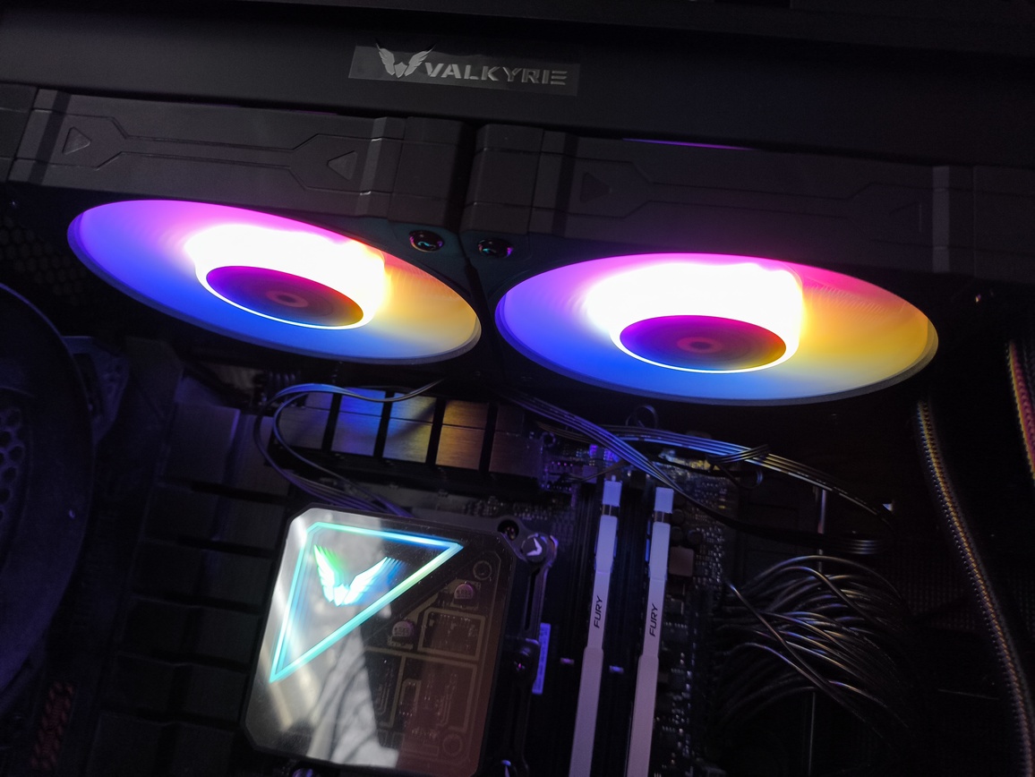 Valkyrie V240 Lite Black ARGB - test chłodzenia AIO. Jak na 240 mm jest naprawdę wydajnie