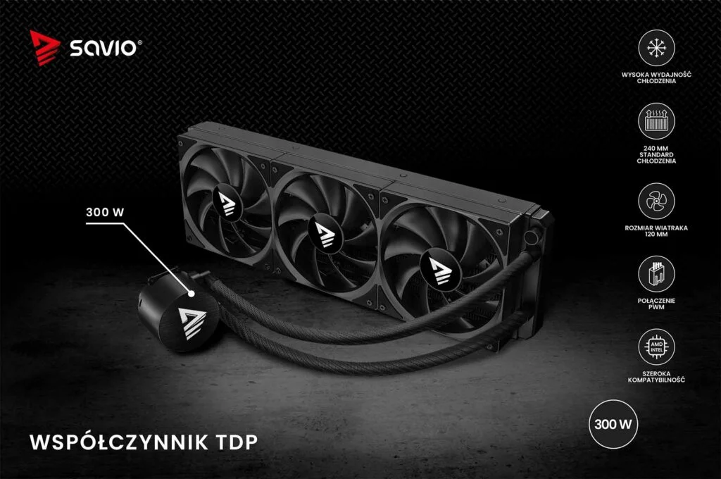 Savio NOX 360 mm - test chłodzenia AIO. Wydajniejsze niż sądziłem, a do tego dostępne w naprawdę dobrej cenie zakupu