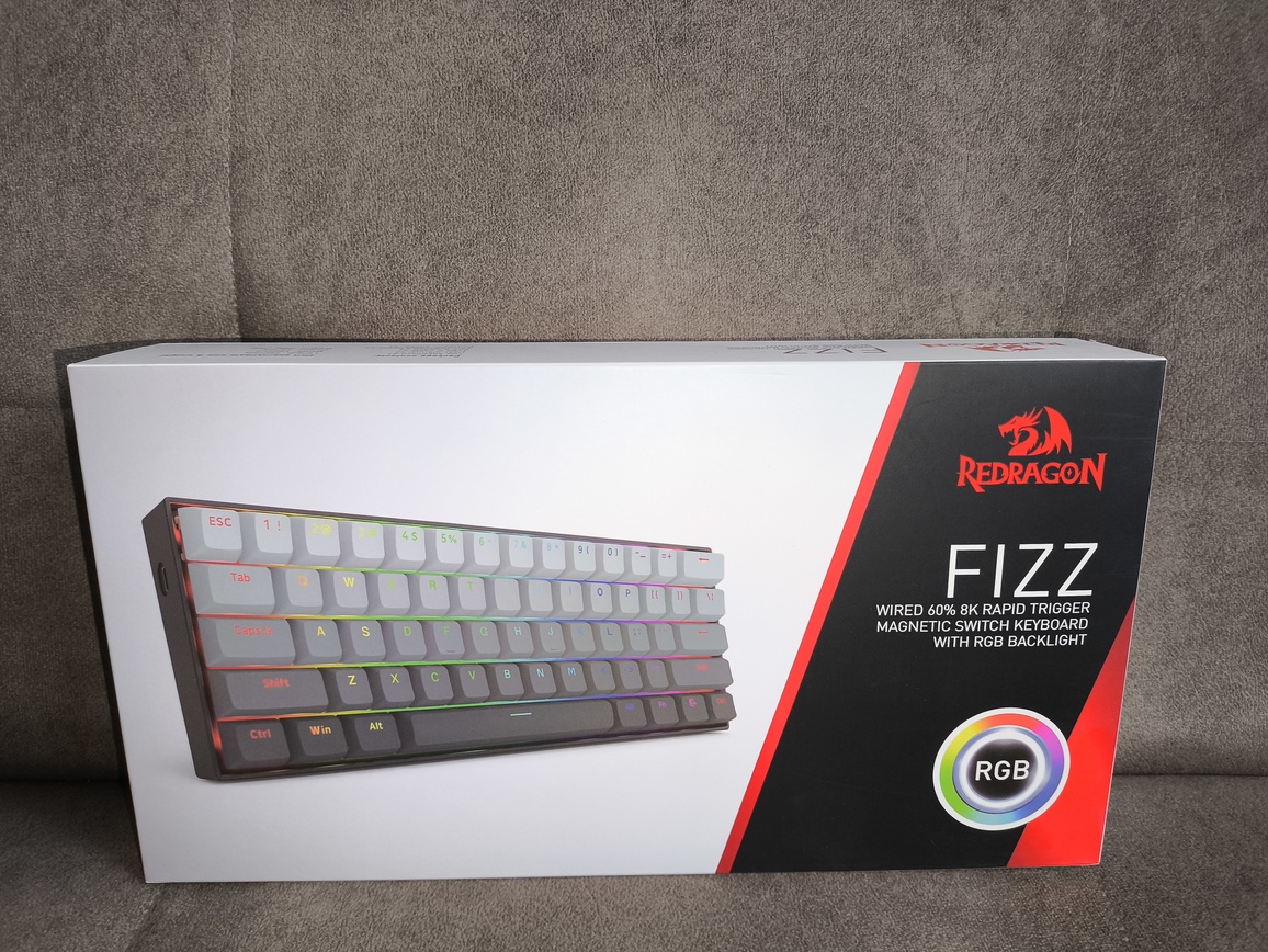 Redragon FIZZ Magnetic K617GG RGB - test klawiatury