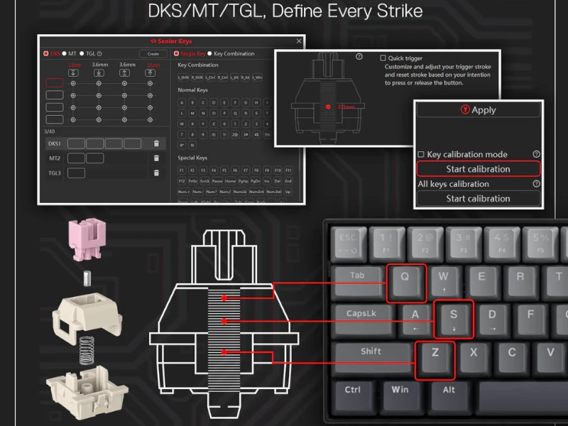 Redragon FIZZ Magnetic K617GG RGB - test klawiatury