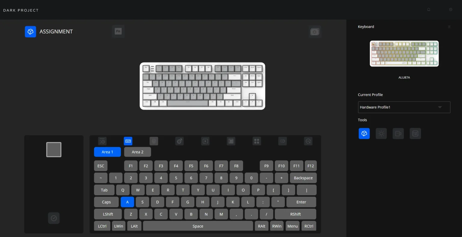 Dark Project ALU87A Onionite V2 - test klawiatury. Nadal bardzo dobra i nadal tania