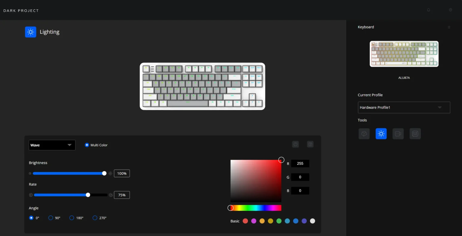 Dark Project ALU87A Onionite V2 - test klawiatury. Nadal bardzo dobra i nadal tania