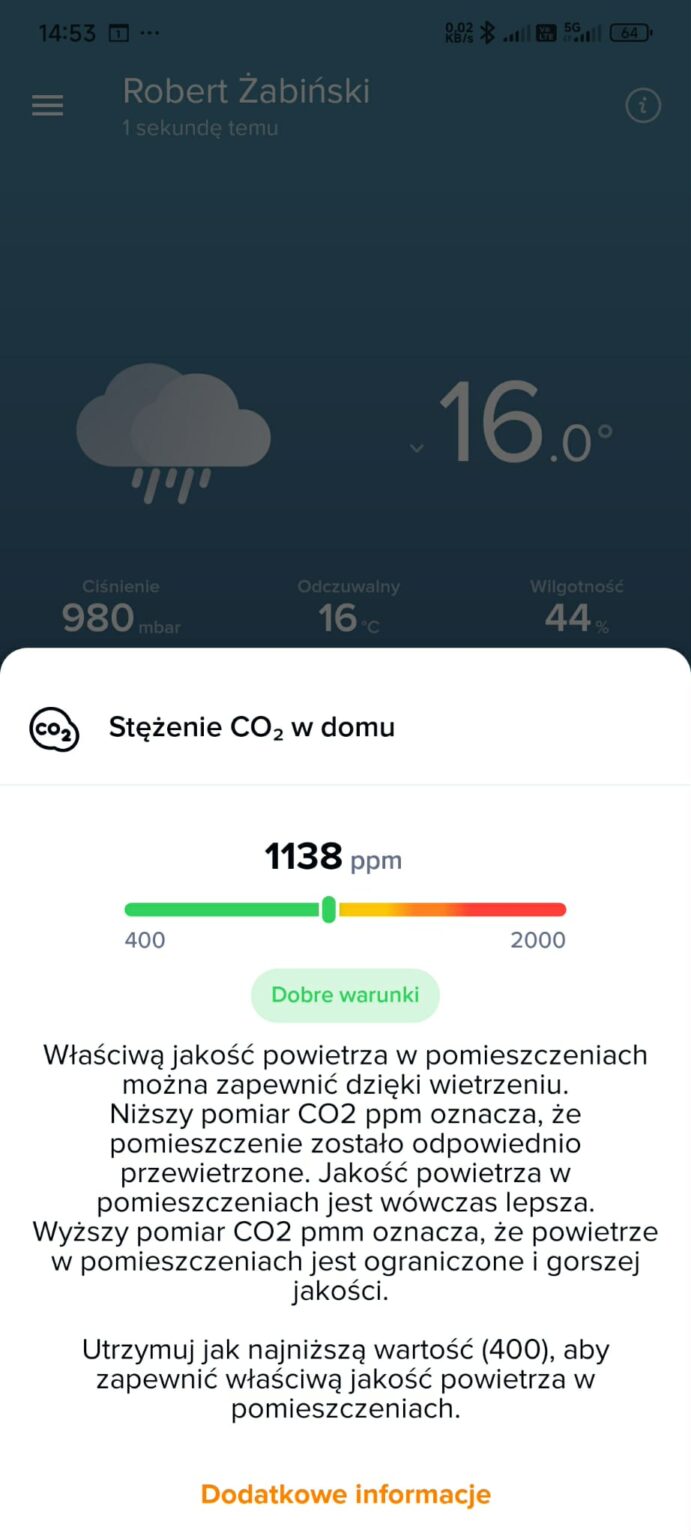 Netatmo Original Gen.2 - test stacji pogodowej