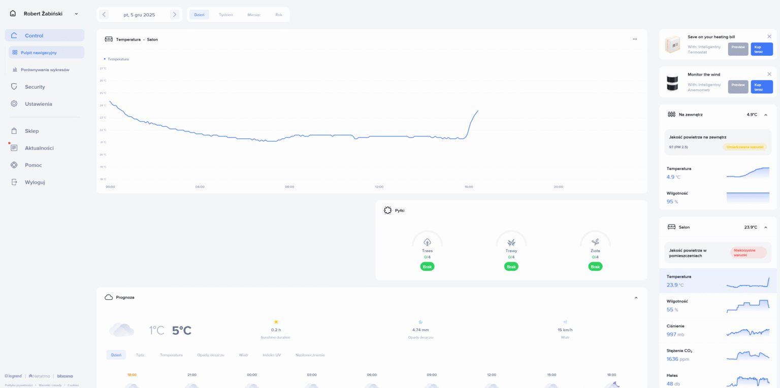 Netatmo Original Gen.2 - test stacji pogodowej