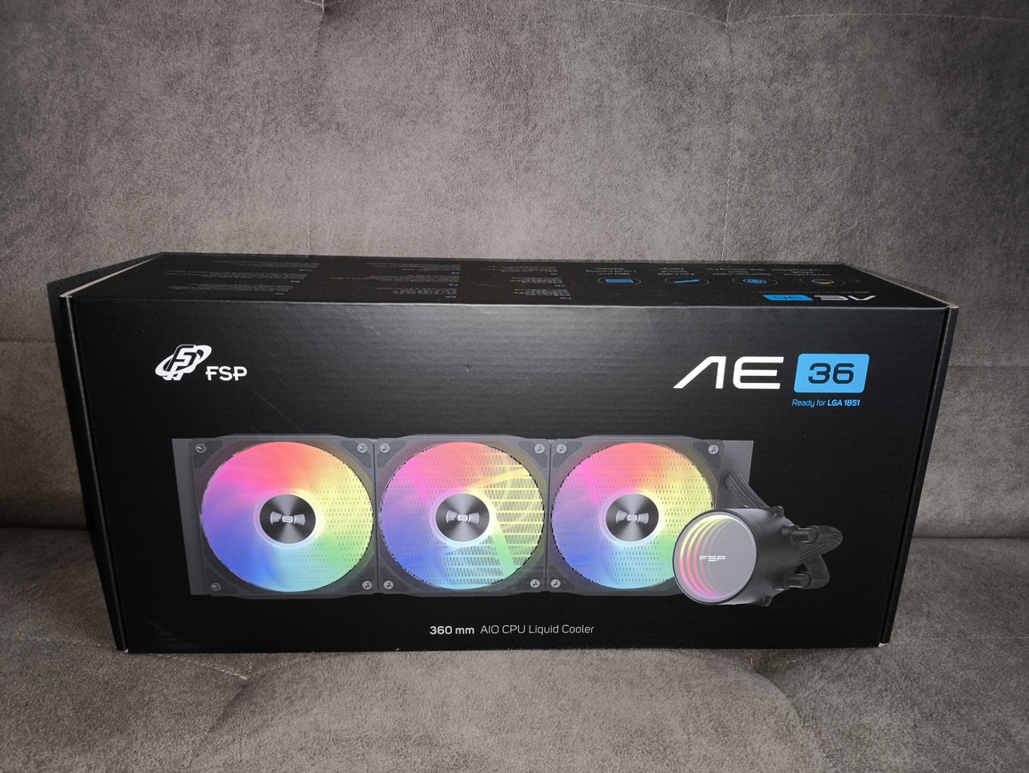 FSP AE36 - test chłodzenia AIO. Może i dość tanio w zakupie, ale mało wydajnie jak na AIO 360 mm. I do tego bardzo głośno