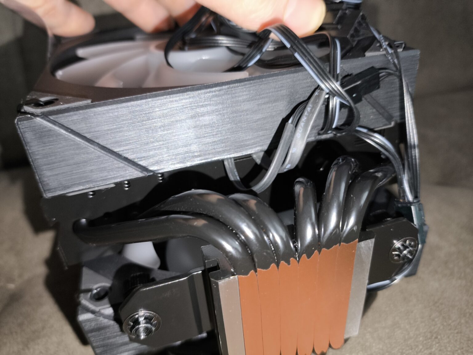 XPG Maestro Plus 62DA - test chłodzenia