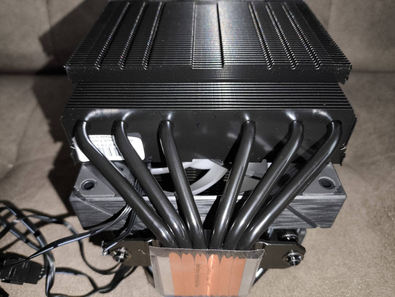 XPG Maestro Plus 62DA - test chłodzenia