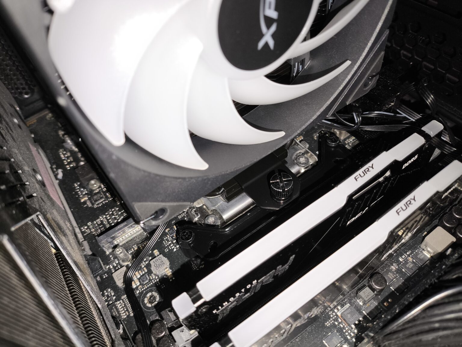 XPG Maestro Plus 62DA - test chłodzenia