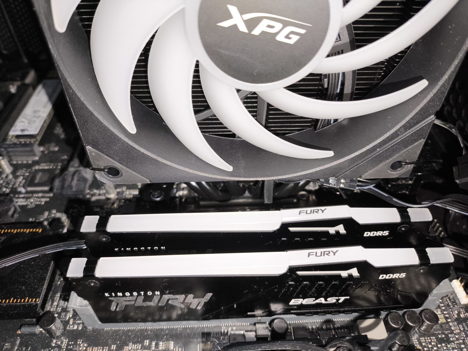 XPG Maestro Plus 62DA - test chłodzenia