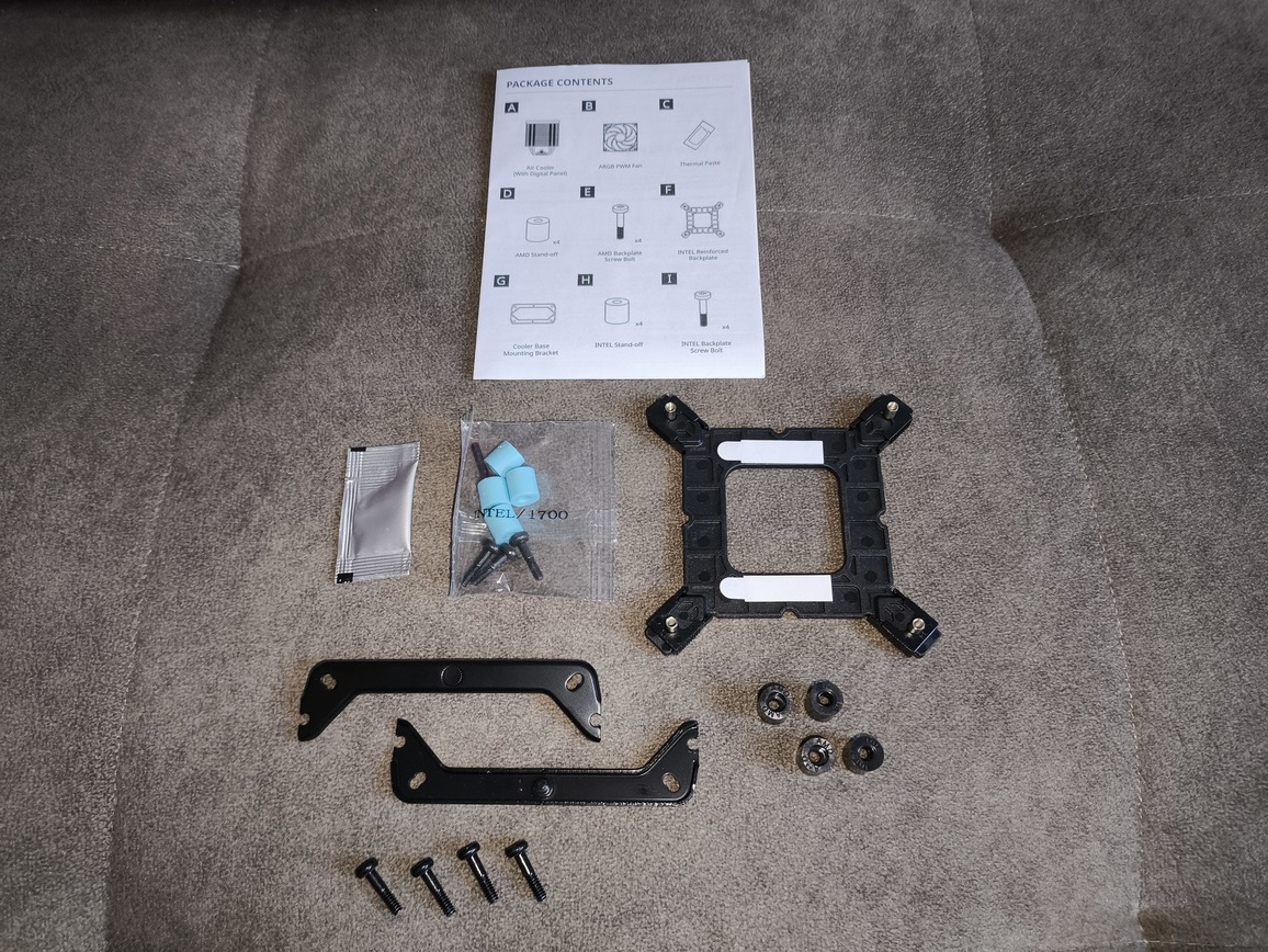 XPG Maestro Plus 42SA – test chłodzenia. Budżetowo i mało wydajnie. Ale za to z wyświetlaczem i ARGB na wyposażeniu