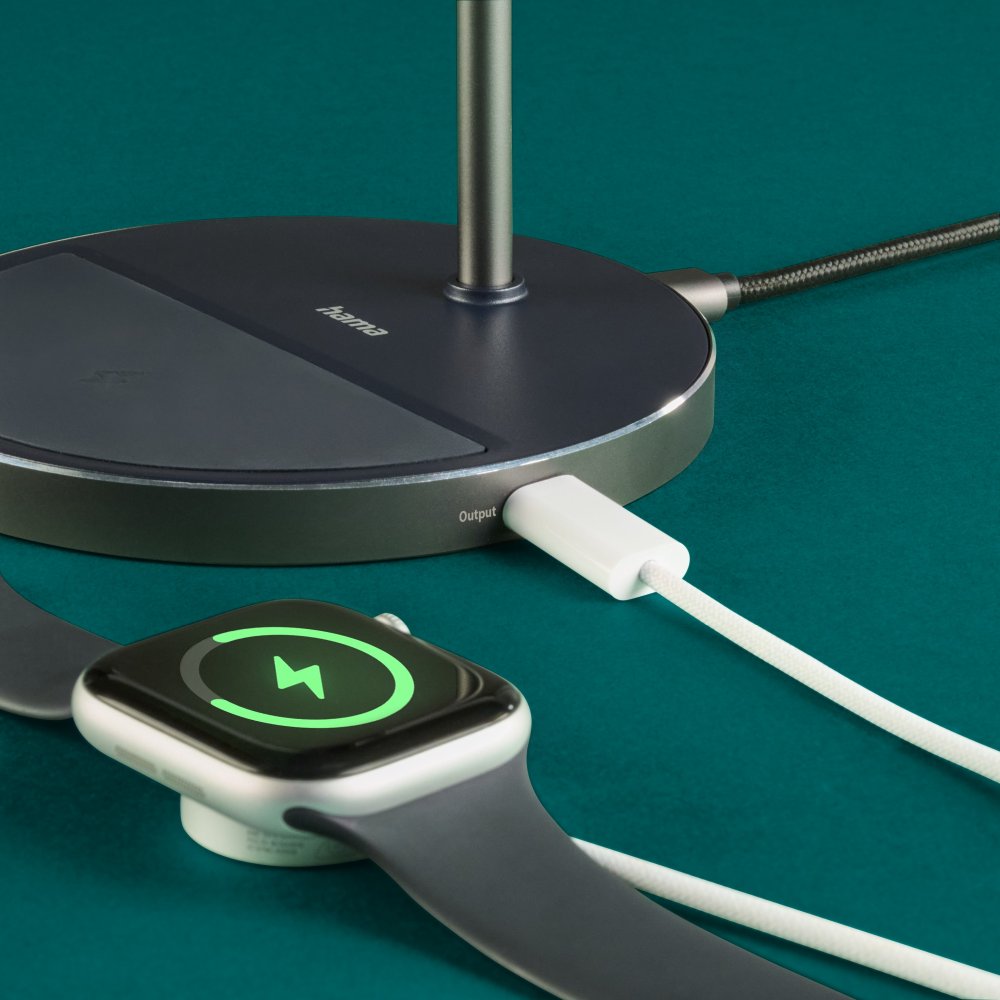 Premiera ładowarki indukcyjnej Hama Stand 2w1 Qi2 Fast Charge o mocy 15 W na iPhone'a i słuchawki