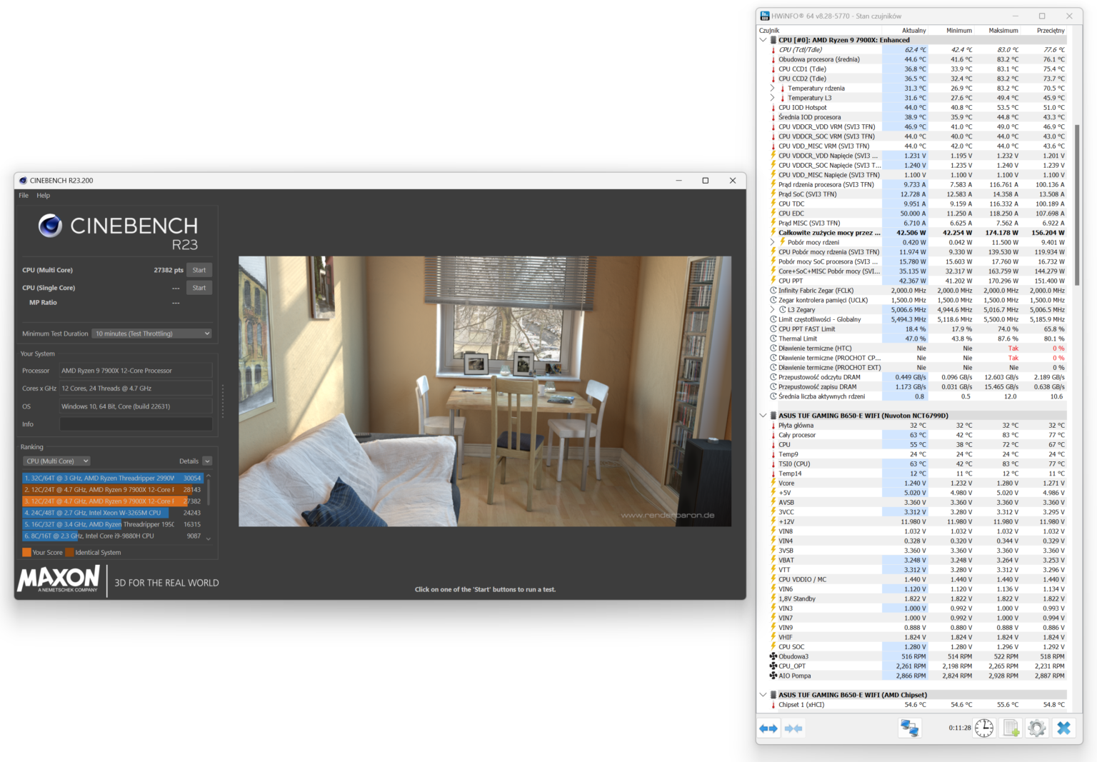 FSP AE36 - test chłodzenia AIO. Może i dość tanio w zakupie, ale mało wydajnie jak na AIO 360 mm. I do tego bardzo głośno