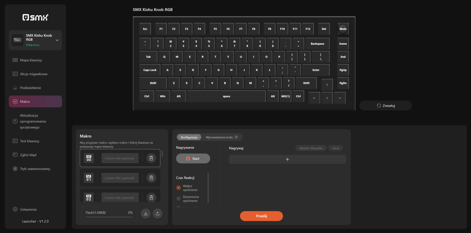 SMX Kishu Jelly Switch Void black - test klawiatury. Tanio i przyzwoicie. A do tego jak to fajnie klika