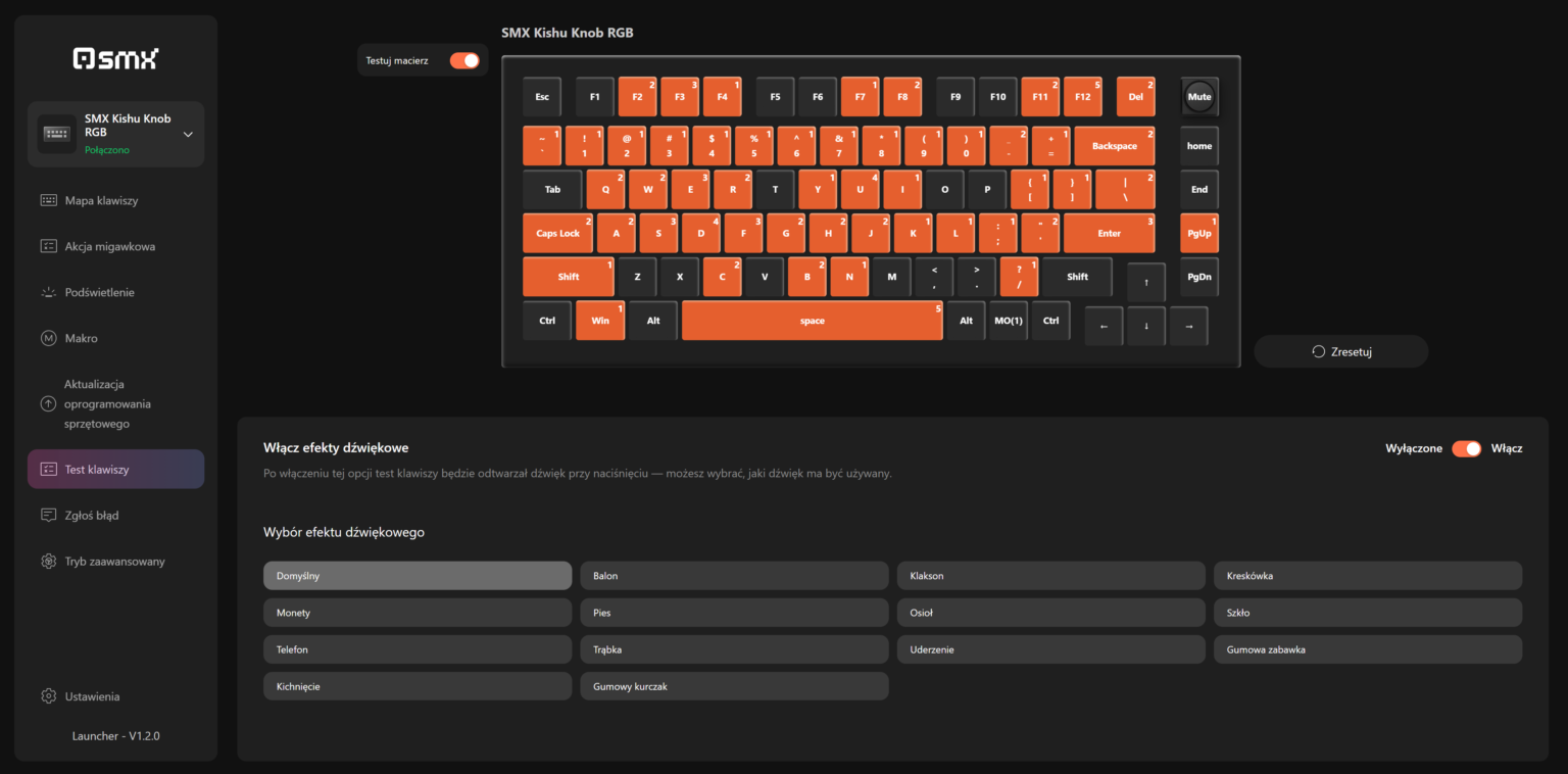 SMX Kishu Jelly Switch Void black - test klawiatury. Tanio i przyzwoicie. A do tego jak to fajnie klika