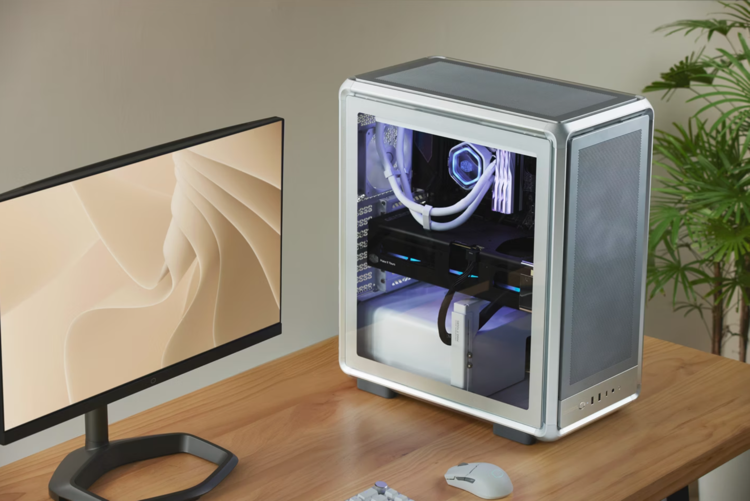 Cooler Master MasterFrame 500 Silver - recenzja obudowy. To mniejszy brat modelu MasterFrame 600 ale czy równie ciekawy?