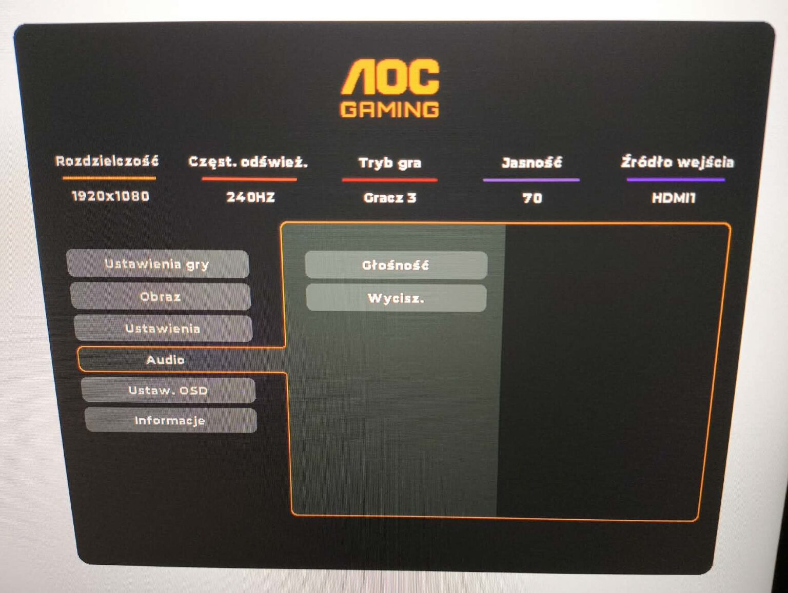 AOC 25G4SXU - test monitora. Matryca 300 Hz w standardzie
