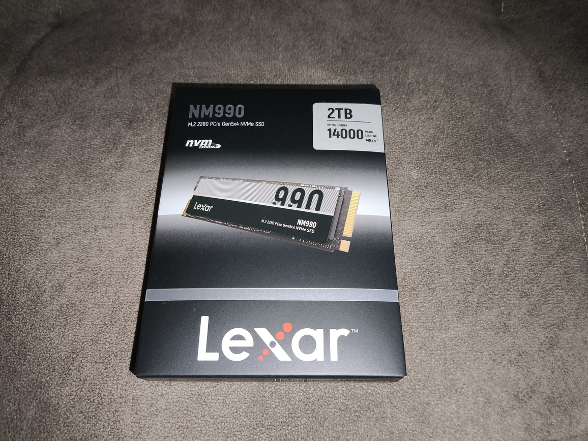 Lexar NM990 2 TB - test dysku. PCI-e 5.0 za 1299 złotych