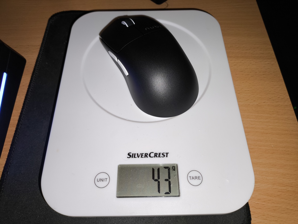 Nubi NM1 black - test myszki