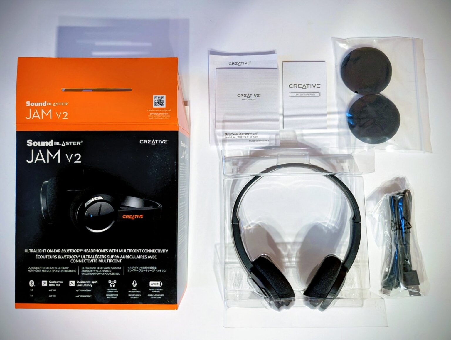 Słuchawki w do pracy, nauki i rozrywki - Recenzja Sound Blaster JAM V2