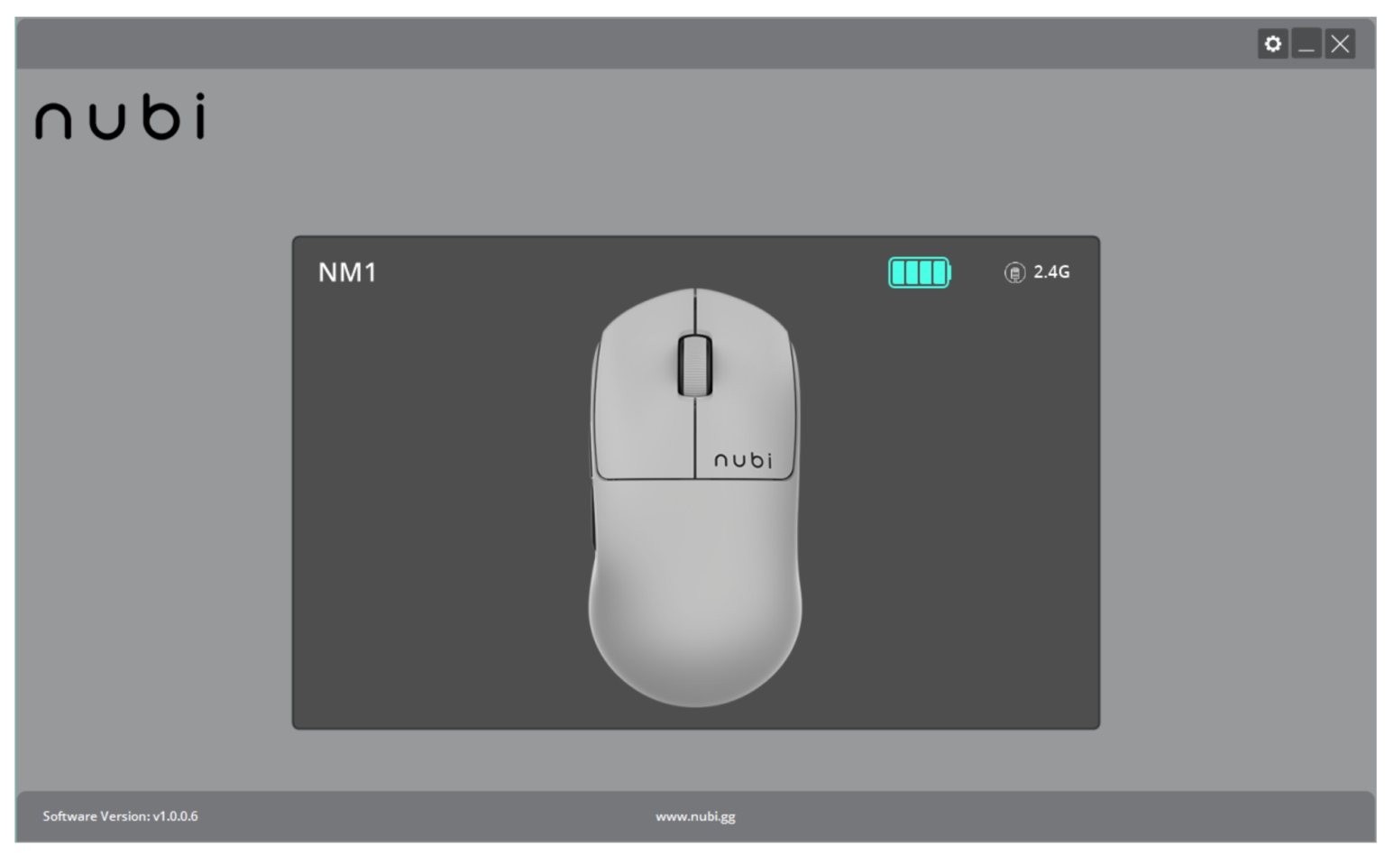 Nubi NM1 black - test myszki