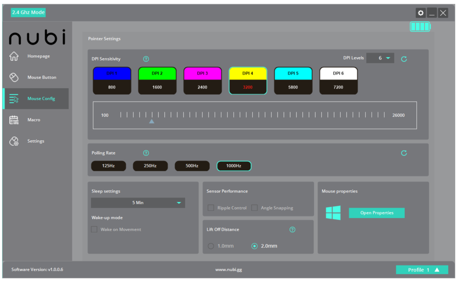Nubi NM1 black - test myszki