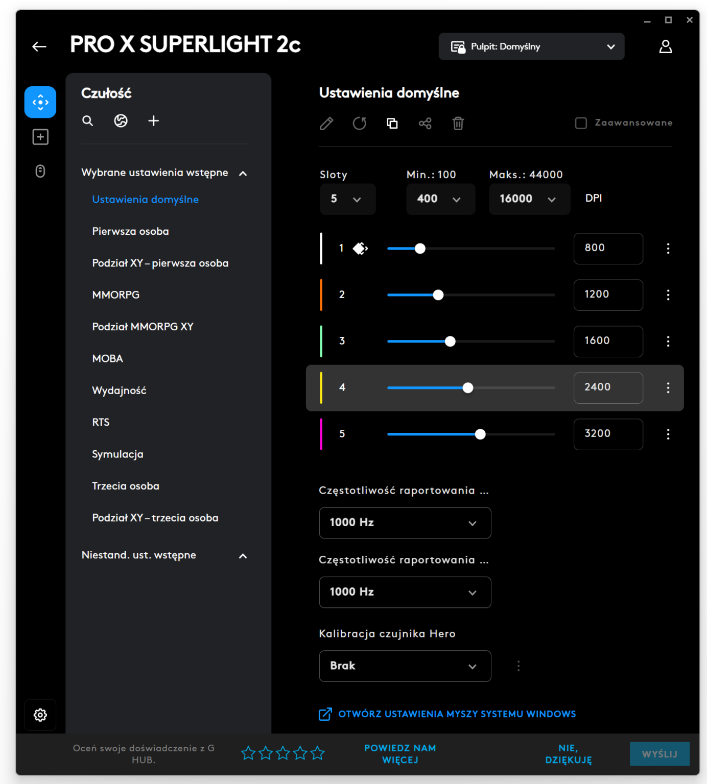Logitech Pro X Superlight 2C - test. To bardzo fajna myszka. I do tego bardzo lekka myszka