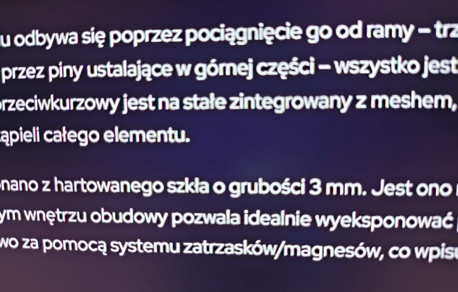 AOC 25G4SXU - test monitora. Matryca 300 Hz w standardzie