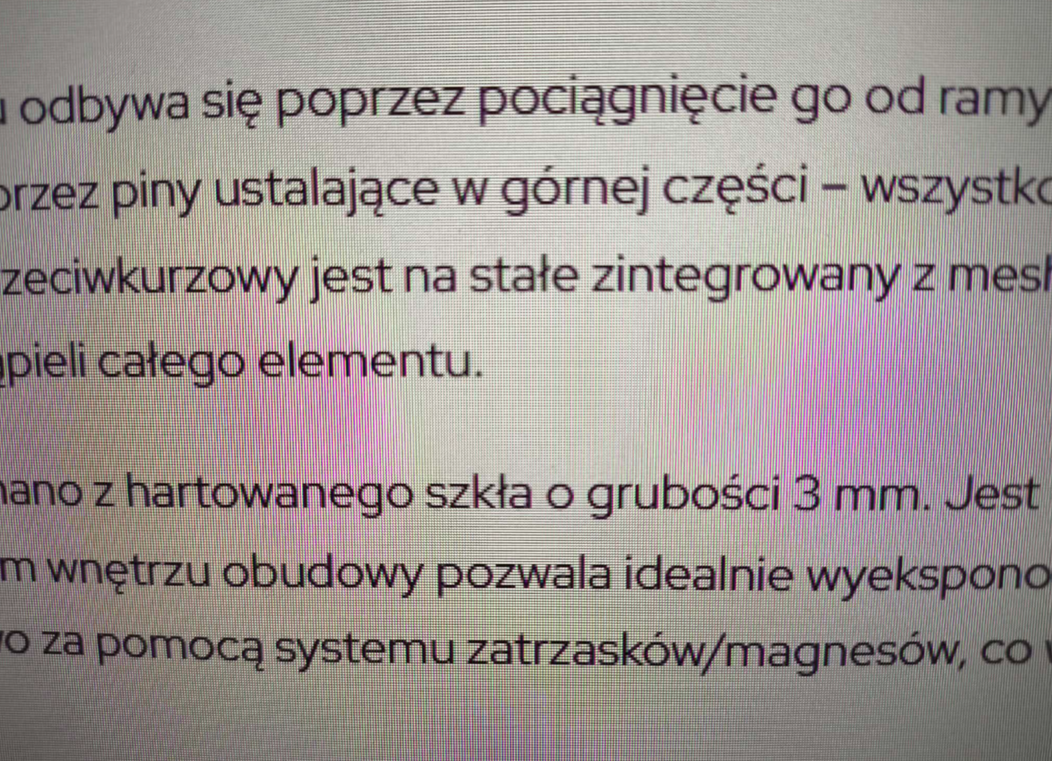 AOC 25G4SXU - test monitora. Matryca 300 Hz w standardzie