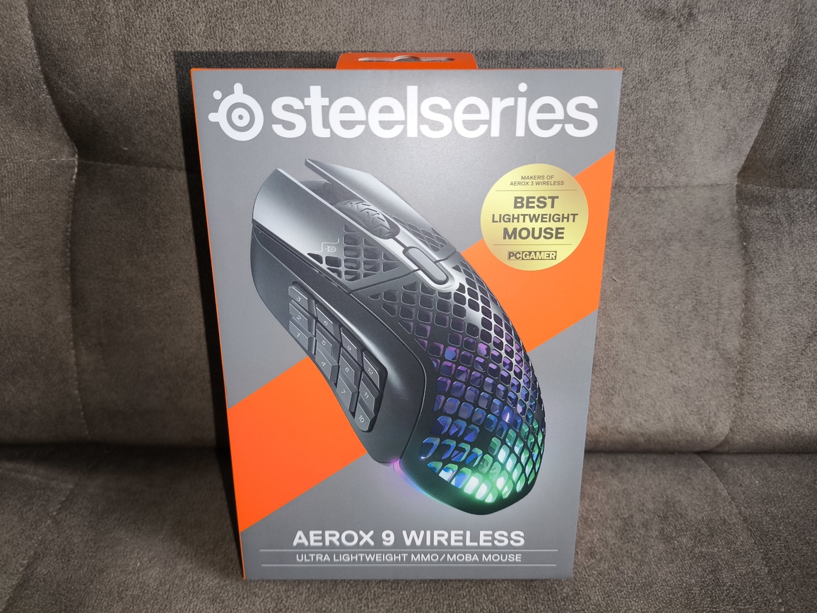 SteelSeries Aerox 9 – test myszki. Mimo lat na karku nadal bardzo dobra, choć trochę za droga